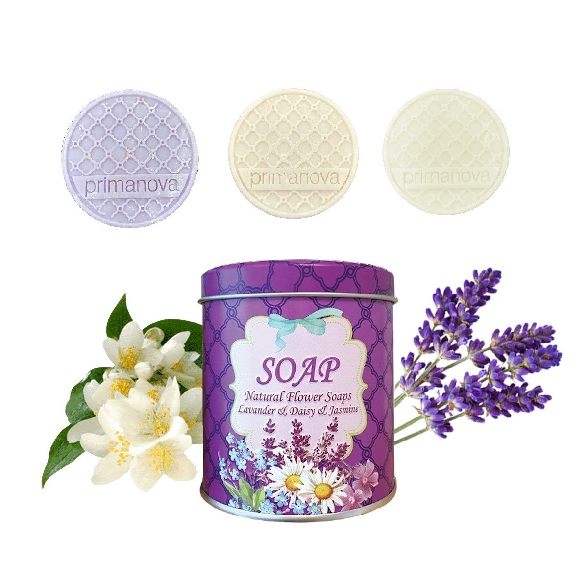 Primanova Lavanta&Papatya&Yas.Özlü Doğal Sabun MetSabunAnsan