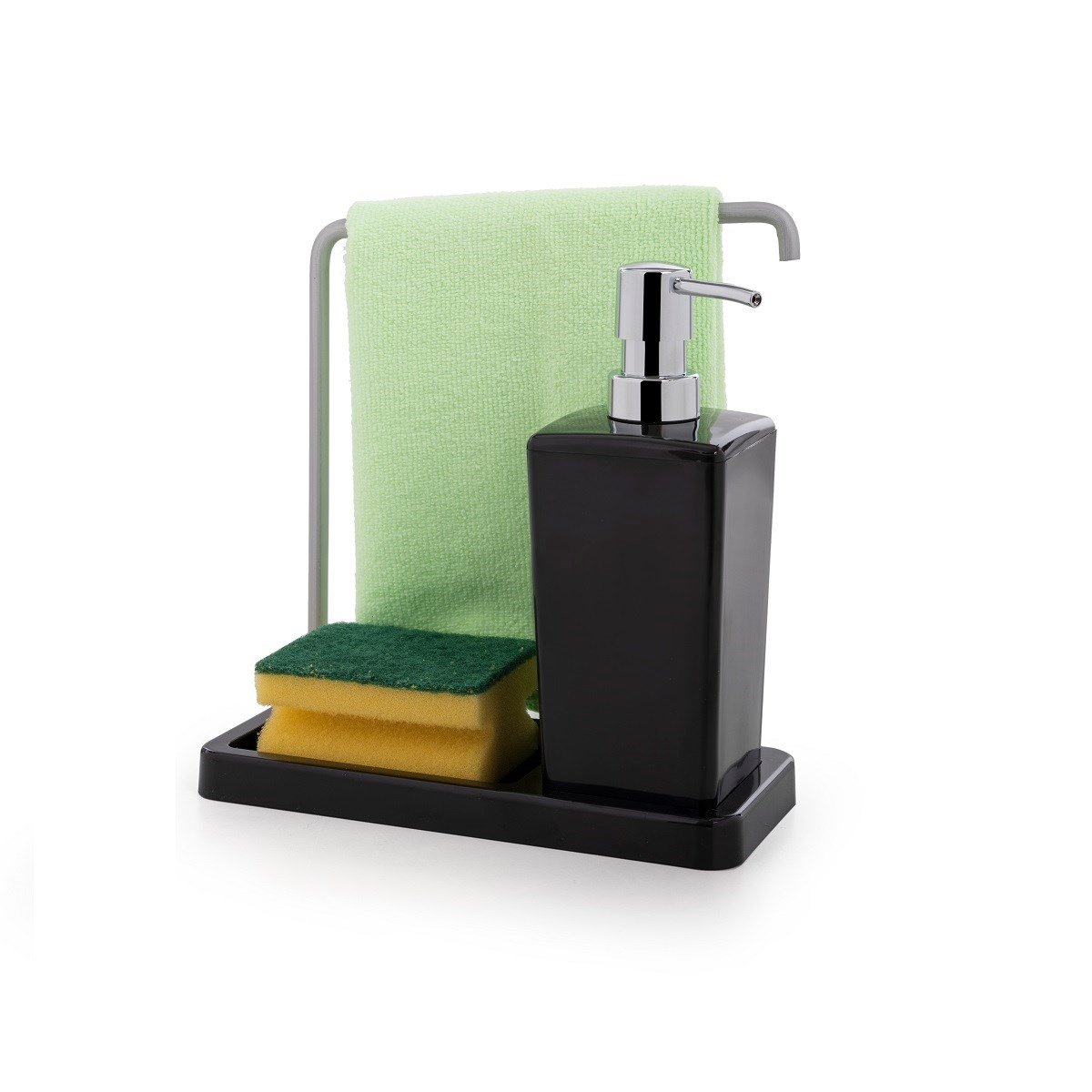 Primanova Luna  Mutfak Sıvı Sabunluk SiyahSabunluklarAnsan