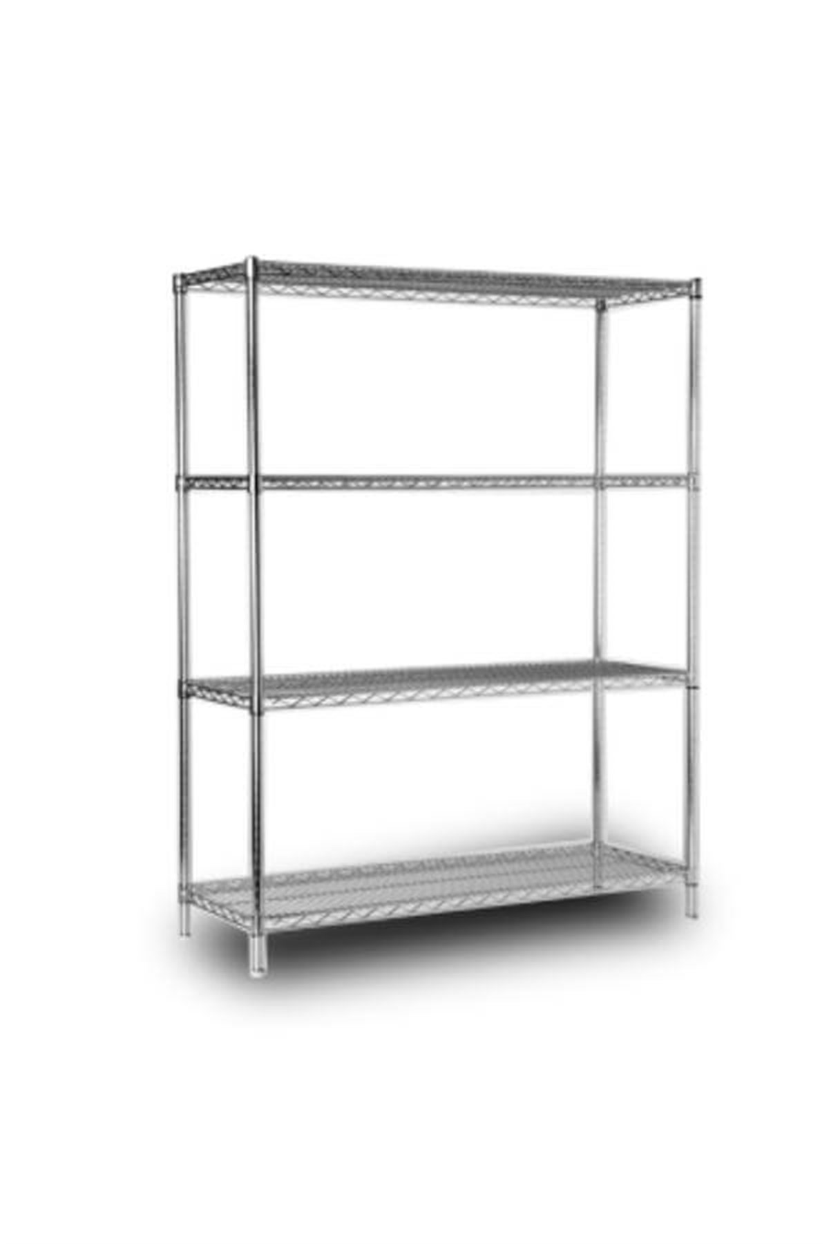 İnoksan Tel Raf 4 Katlı Inox201 - 46x91x180İstif Raflarıİnoksan