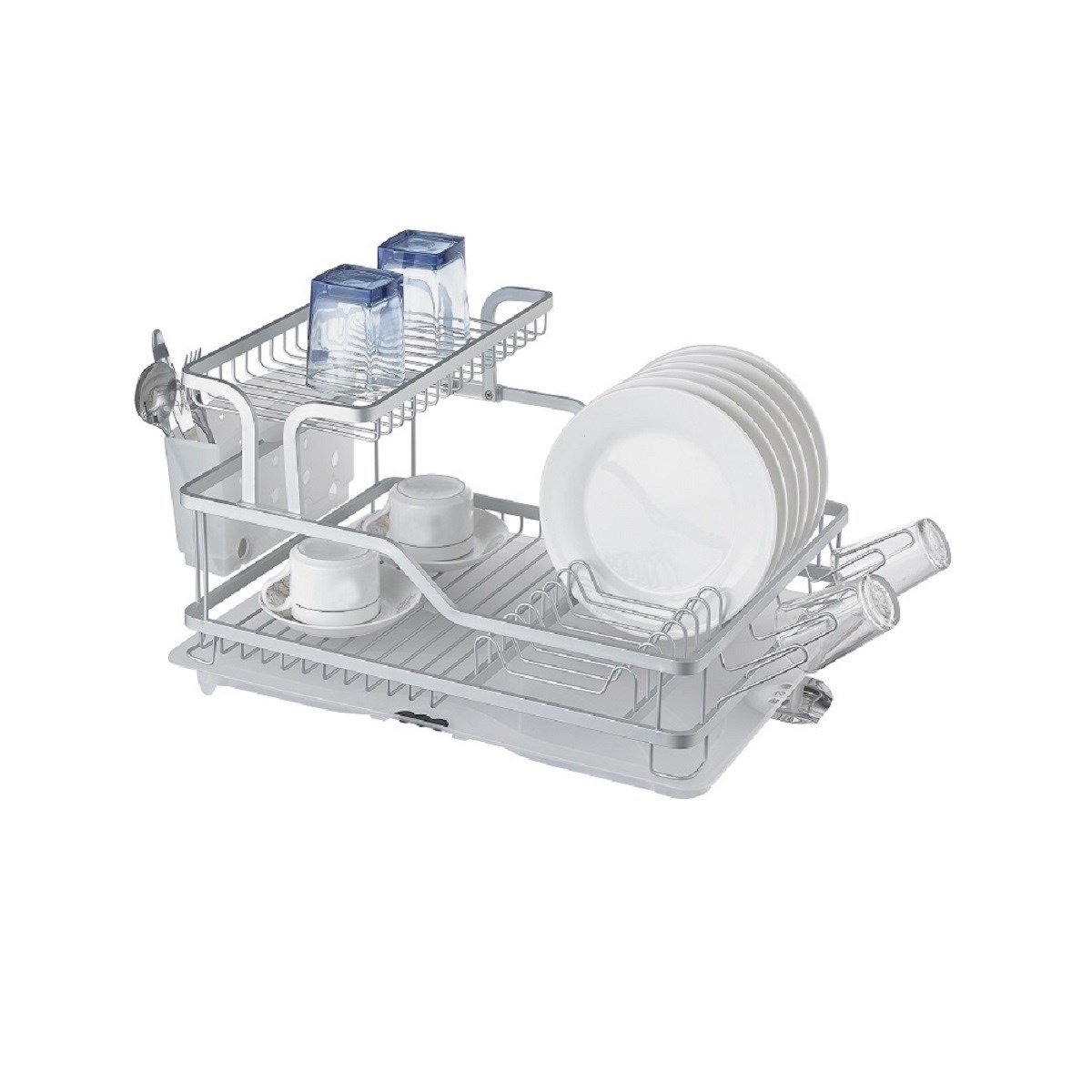 Primanova Bianka Bulaşıklık Alüminyum 2 Katlı PaslBulaşıklıklarAnsan