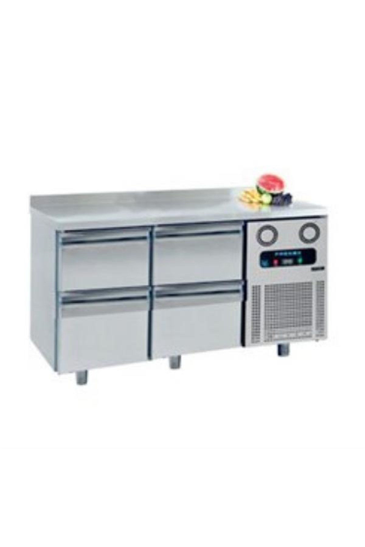 İnoksan Tezgah Tipi  Buzdolabı Standart ÇekmekceliTezgah Tipi Soğutucularİnoksan