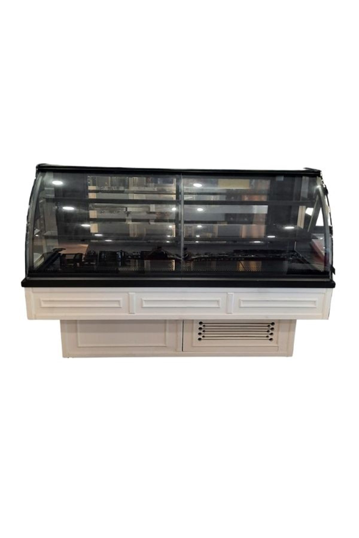 Bombe Camlı Pasta Teşhir Dolabı Pasta Teşhir Dolabı İnoksan 