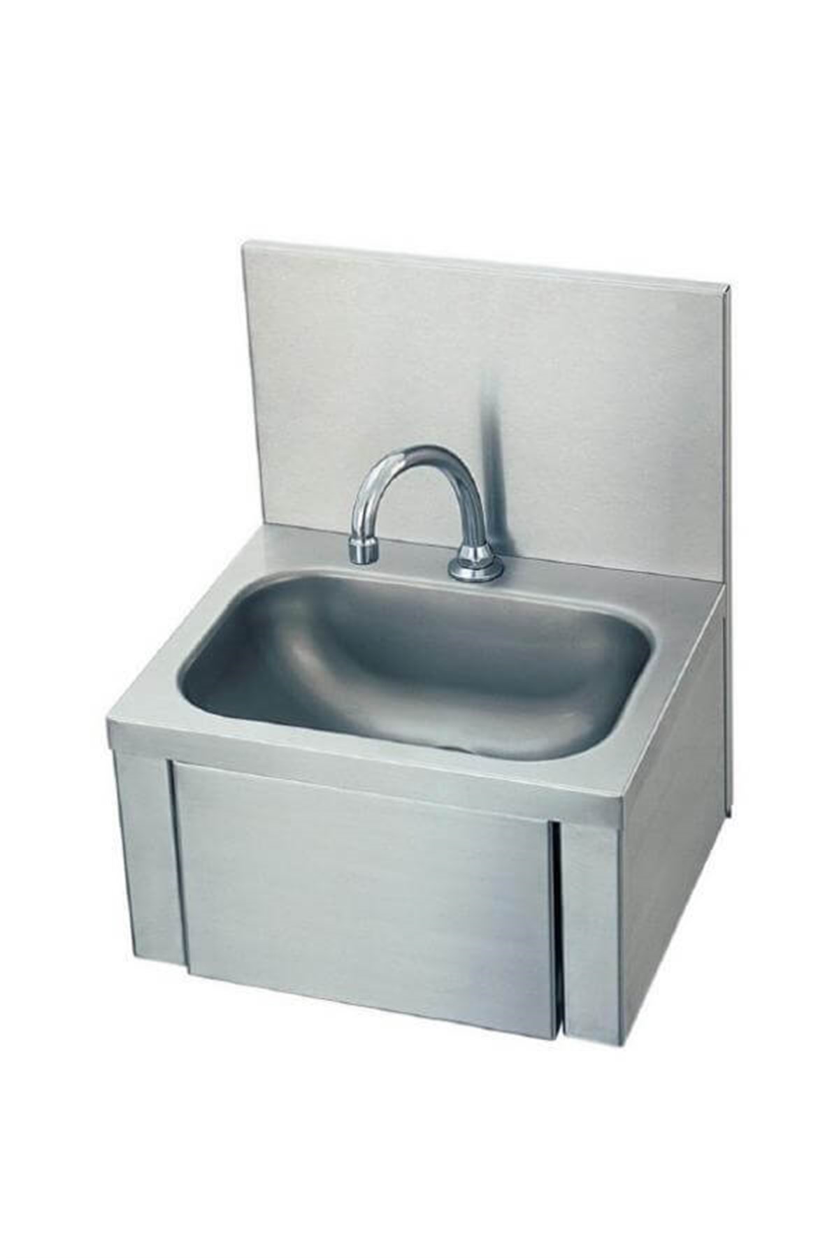 İnoksan El Yıkama Eviyesi Dizden Kumandalı Çift Su GirişliEviyeli Tezgahlarİnoksan