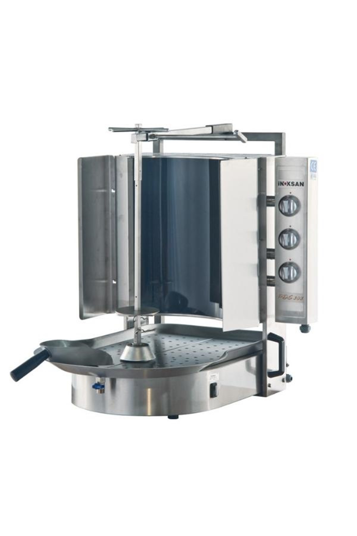 İnoksan 6 Radyanlı Robax Camlı Alttan Motorlu Döner OcağıDöner Ocaklarıİnoksan