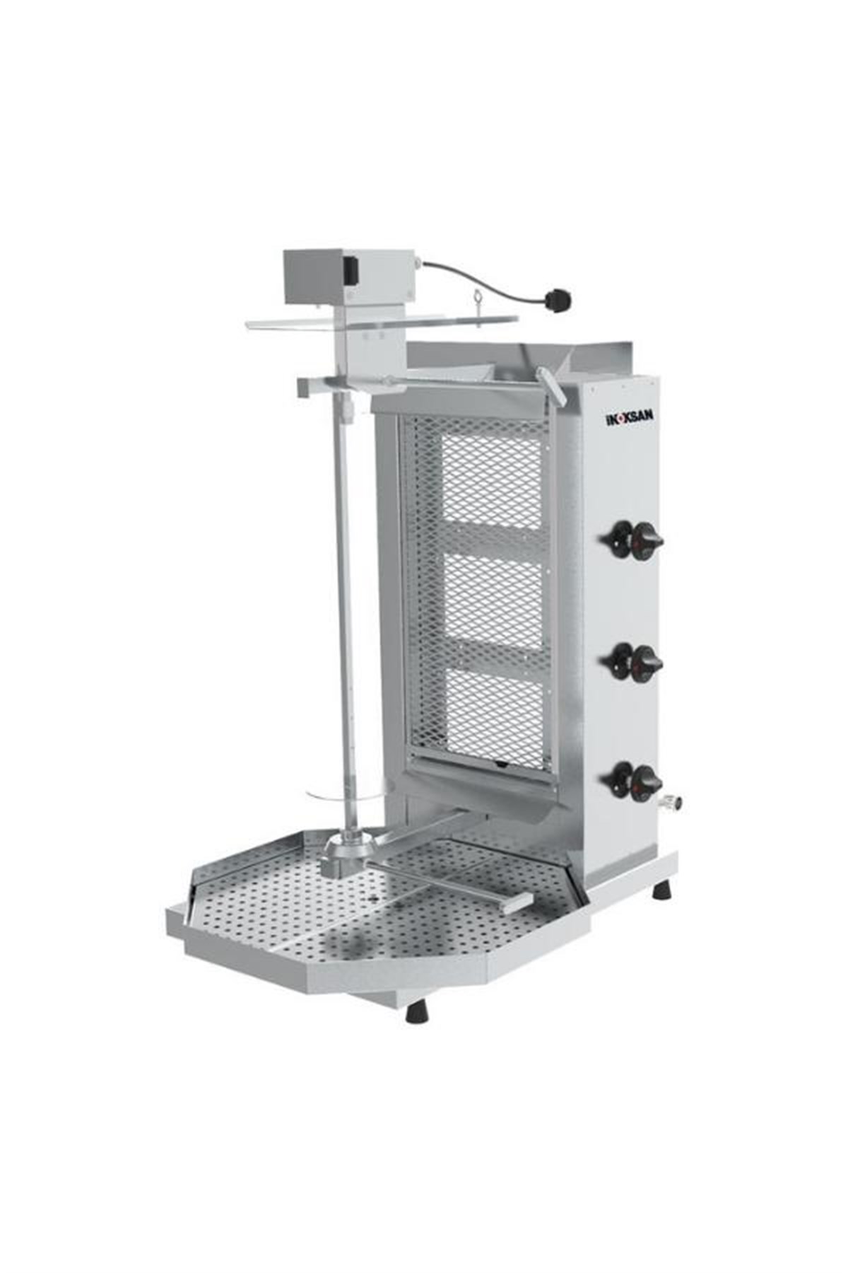 İnoksan 3 Radyanlı Üstten Motorlu Gazlı Ekonomik Döner OcağıDöner Ocaklarıİnoksan