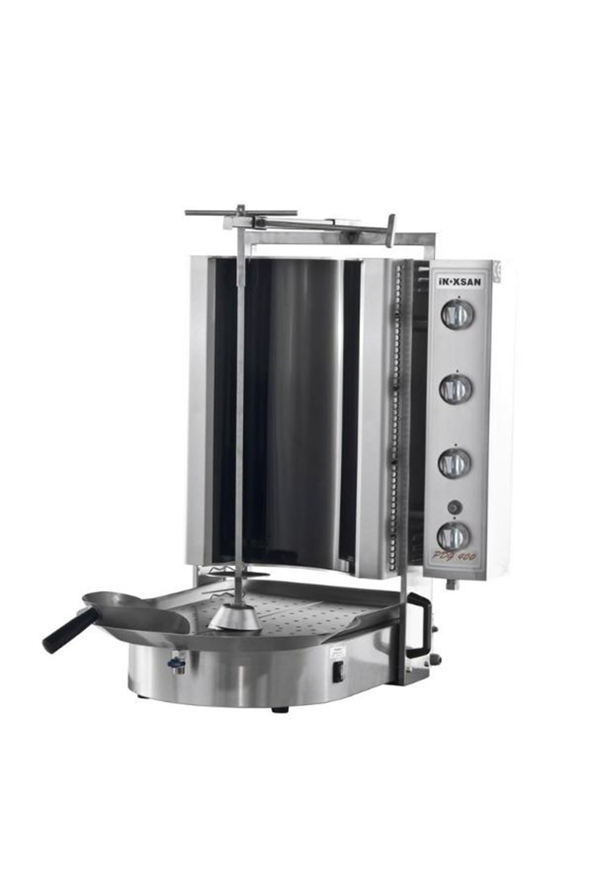 İnoksan 8 Radyanlı Robax Camlı Alttan Motorlu Döner OcağıDöner Ocaklarıİnoksan