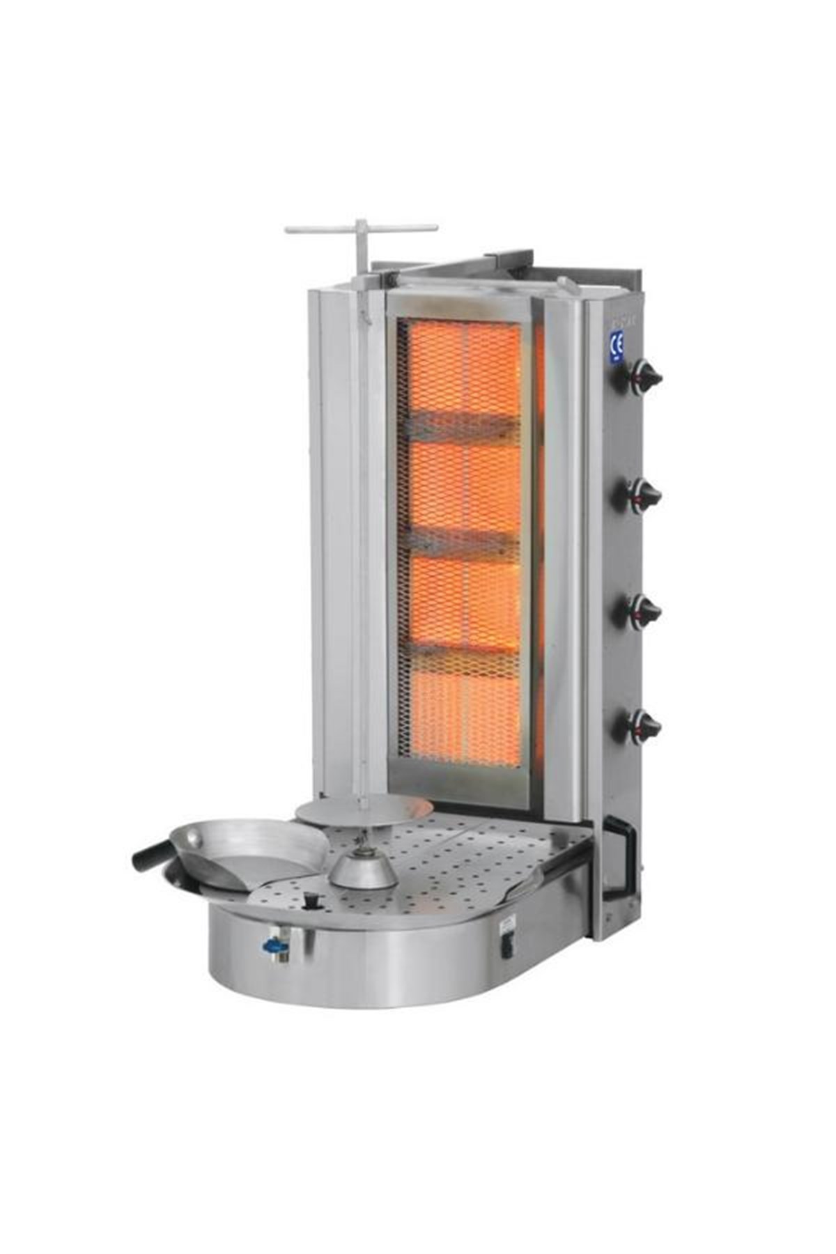 İnoksan 4 Radyanlı Alttan Motorlu Gazlı Döner OcağıDöner Ocaklarıİnoksan