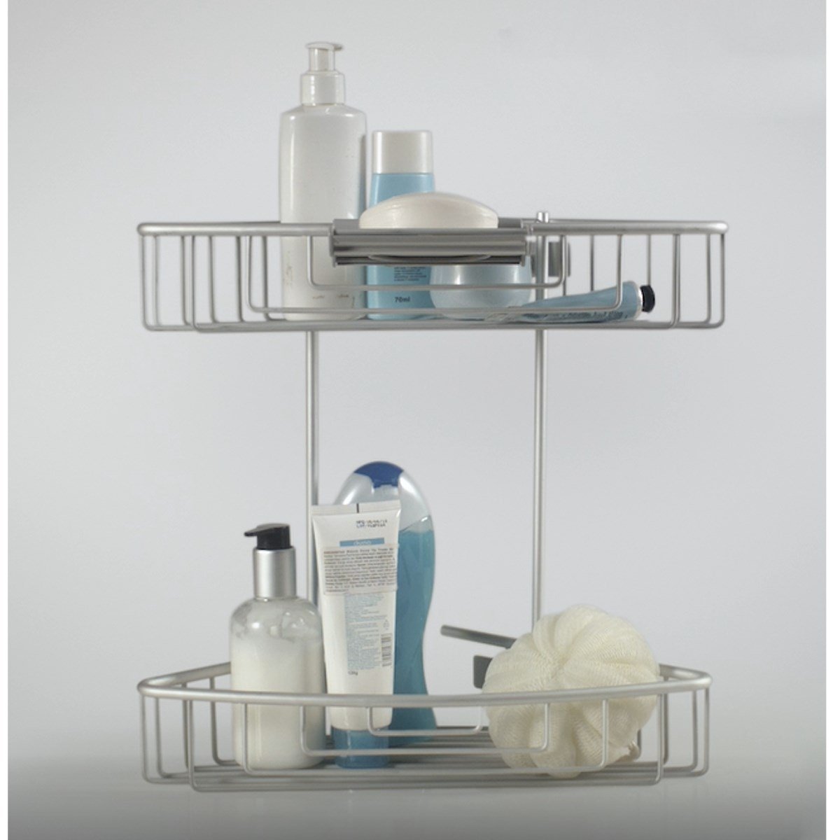 Primanova Banyo Rafı 2 li  Mat Eloksal  PalomaBanyo RafıAnsan