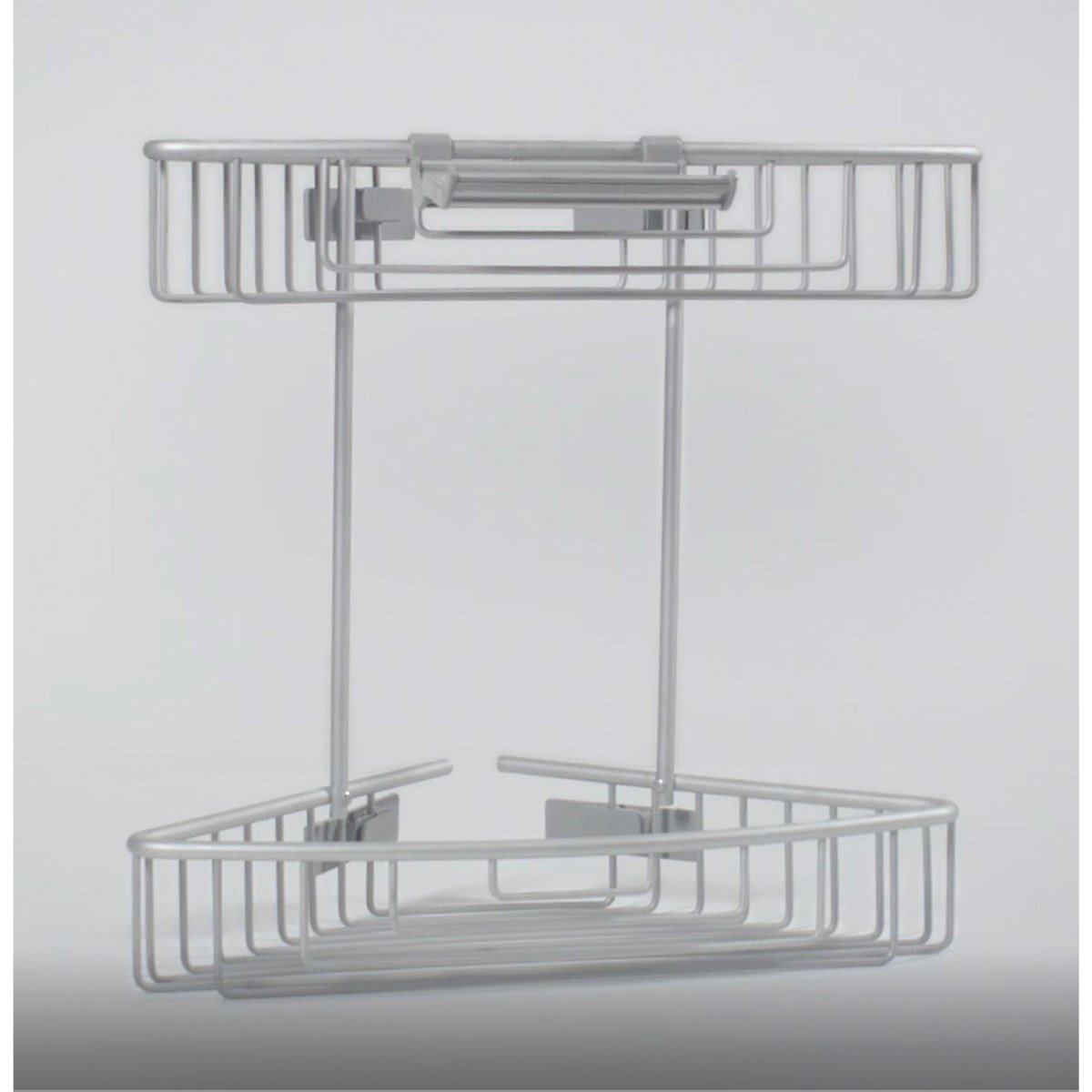 Primanova Banyo Rafı 2 li  Mat Eloksal  PalomaBanyo RafıAnsan