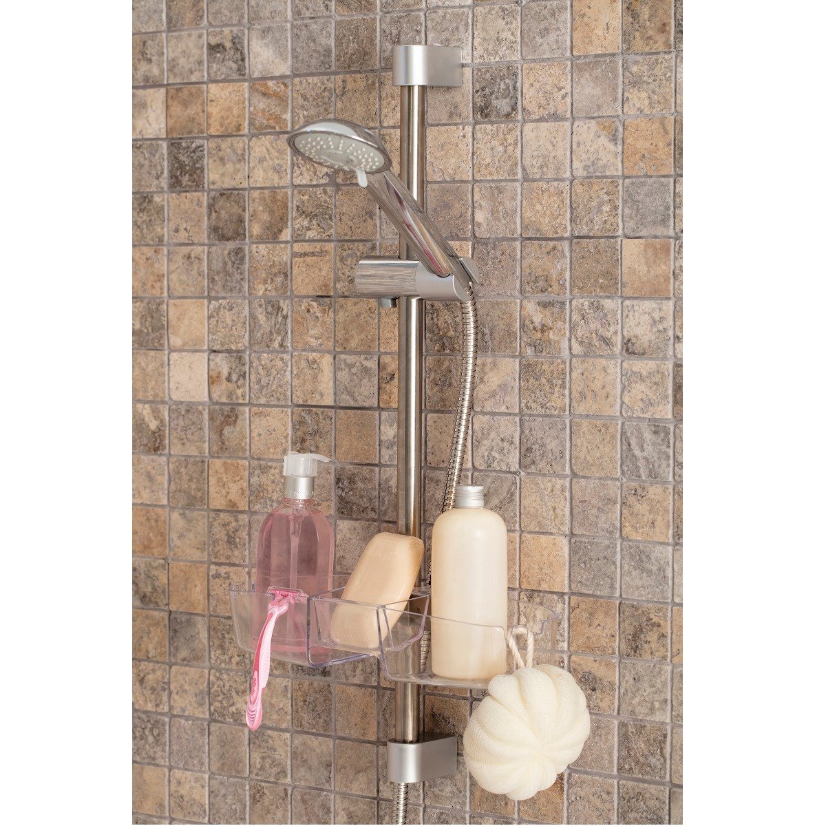 Primanova Drippy Duş Sepeti BeyazBanyo RafıAnsan