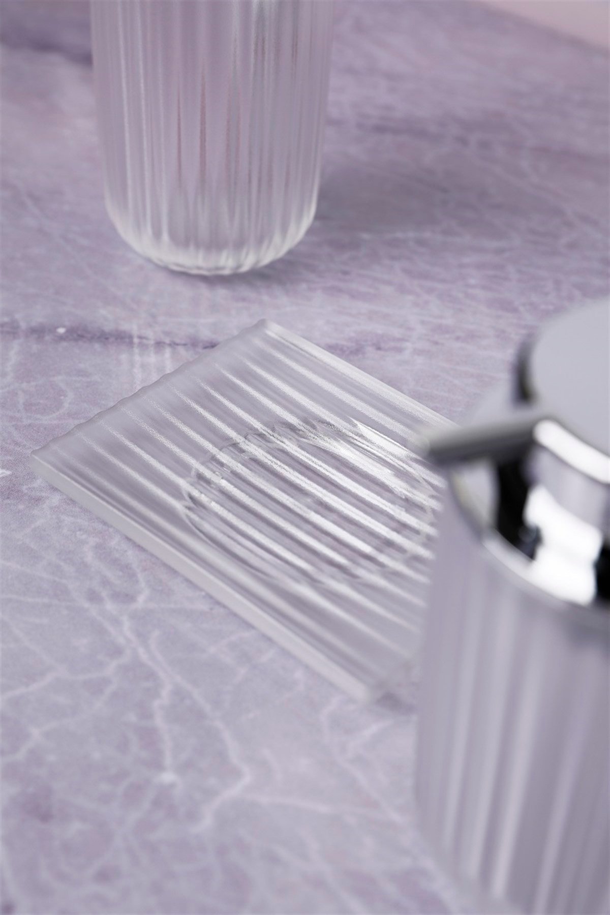 Primanova Polar Sabunluk Şeffaf NaturelSabunluklarAnsan