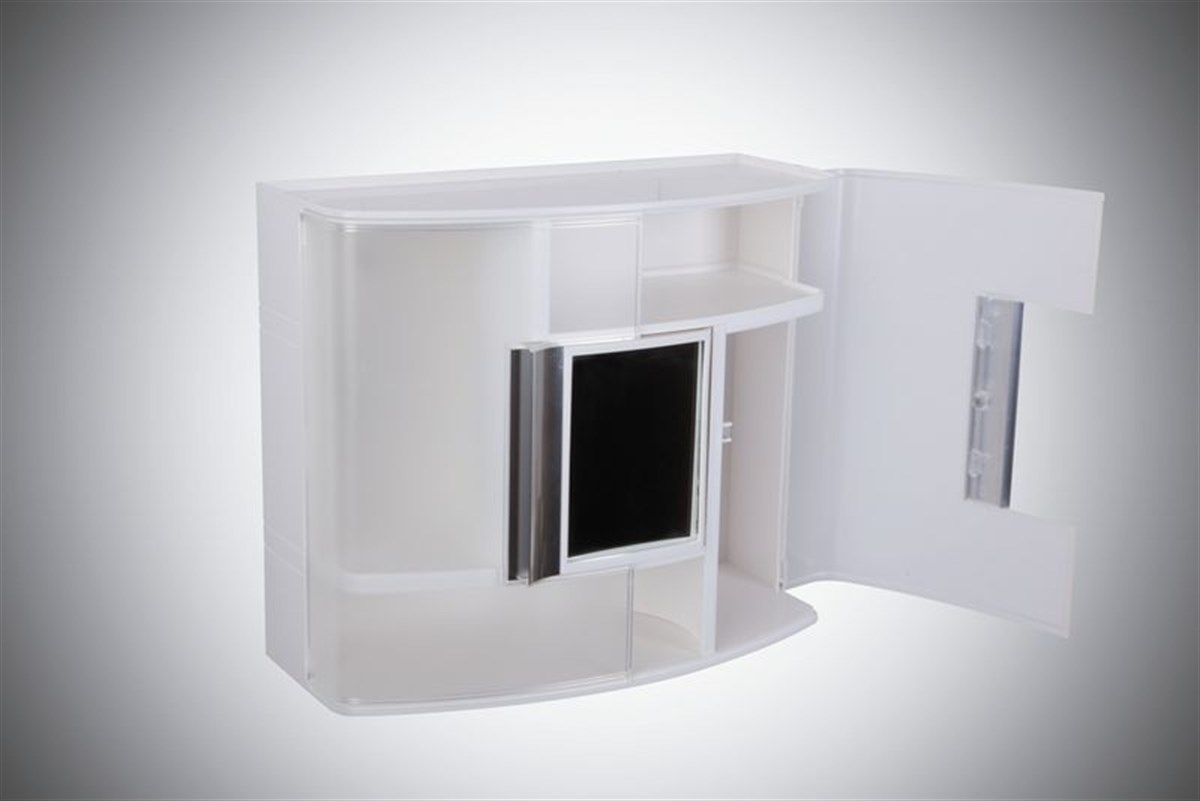 Primanova Ecza Dolabı Aynalı Şeffaf NaturelBanyo&Ecza DolaplarıAnsan