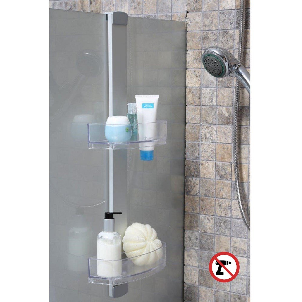 Pirimanova Kleven Duşakabin Askısı NaturelBanyo RafıAnsan