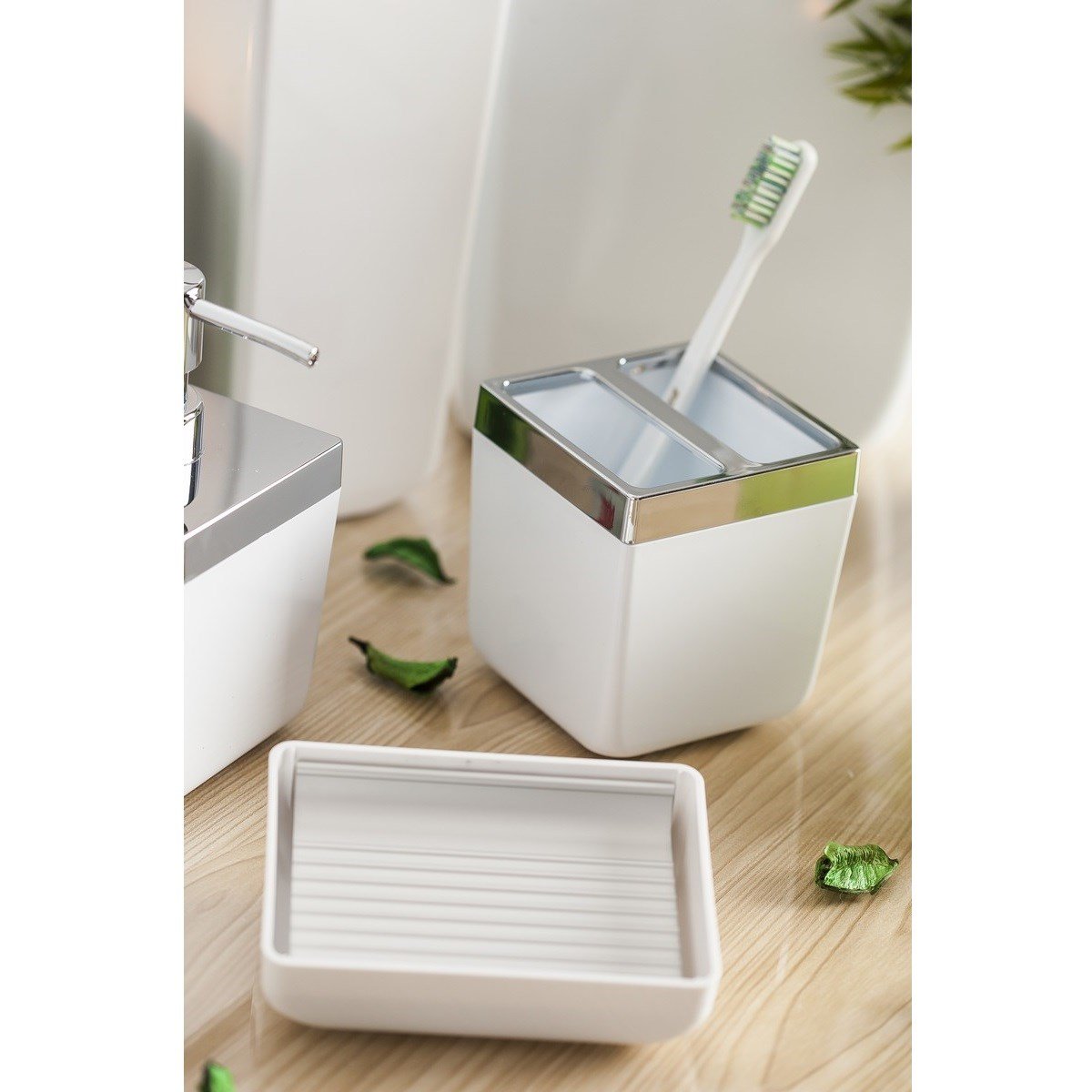 Primanova Toskana Tuvalet Fırçası  BeyazTuvalet FırçalarıAnsan