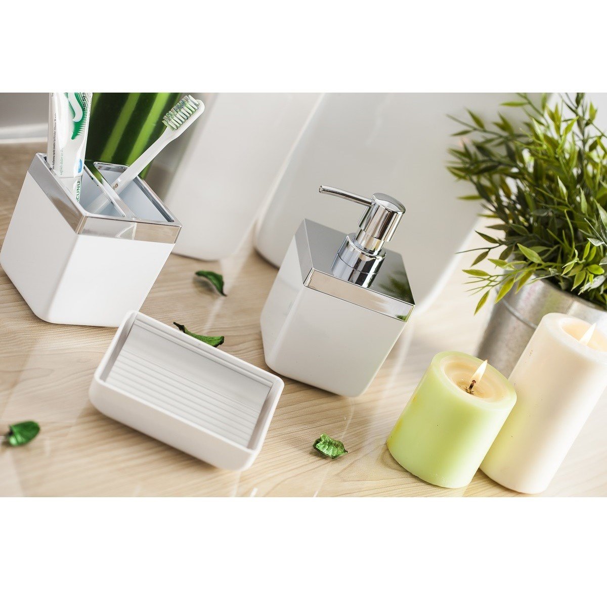 Primanova Toskana Tuvalet Fırçası  BeyazTuvalet FırçalarıAnsan