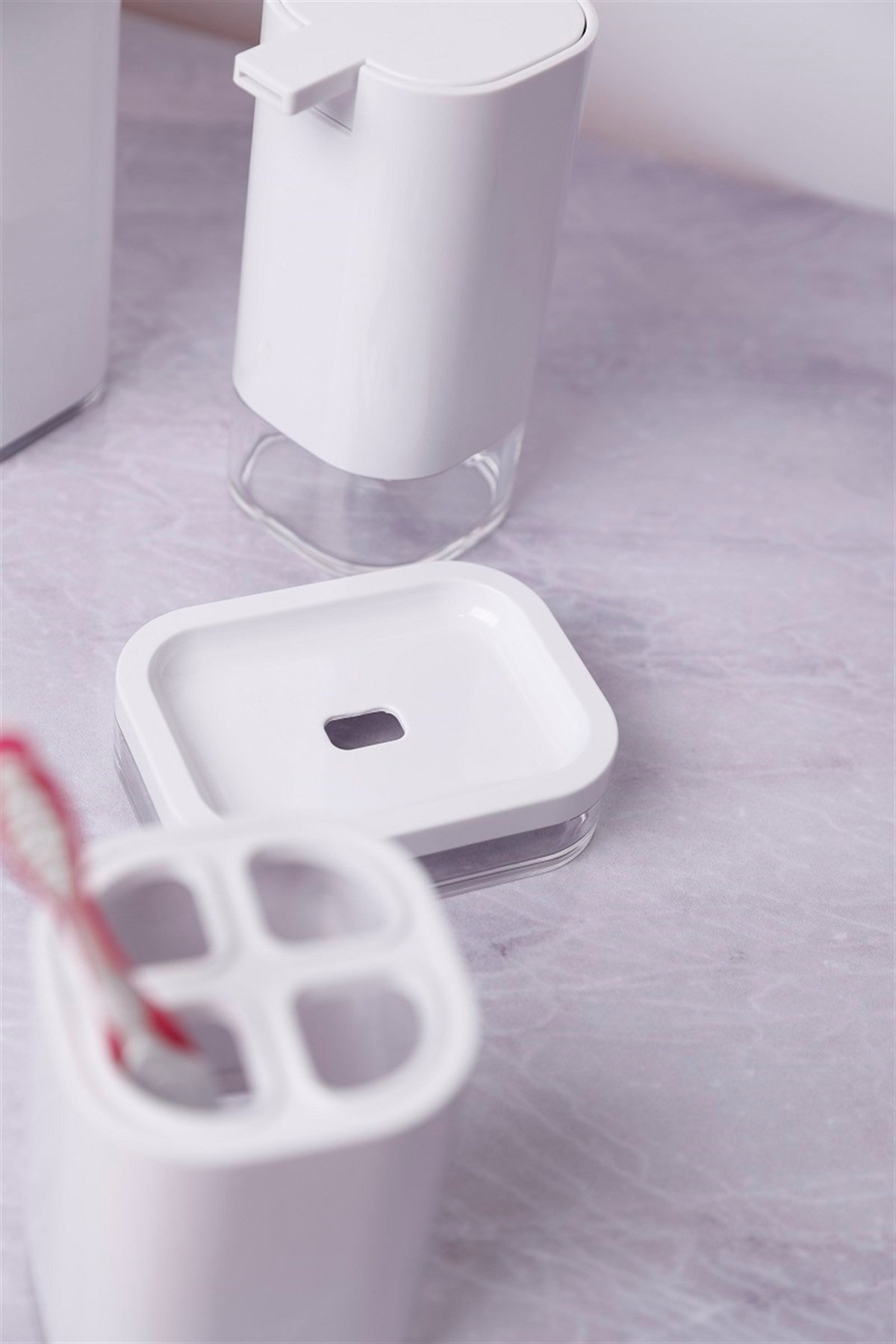 Primanova Klar Tuvalet Fırçası BeyazTuvalet FırçalarıAnsan