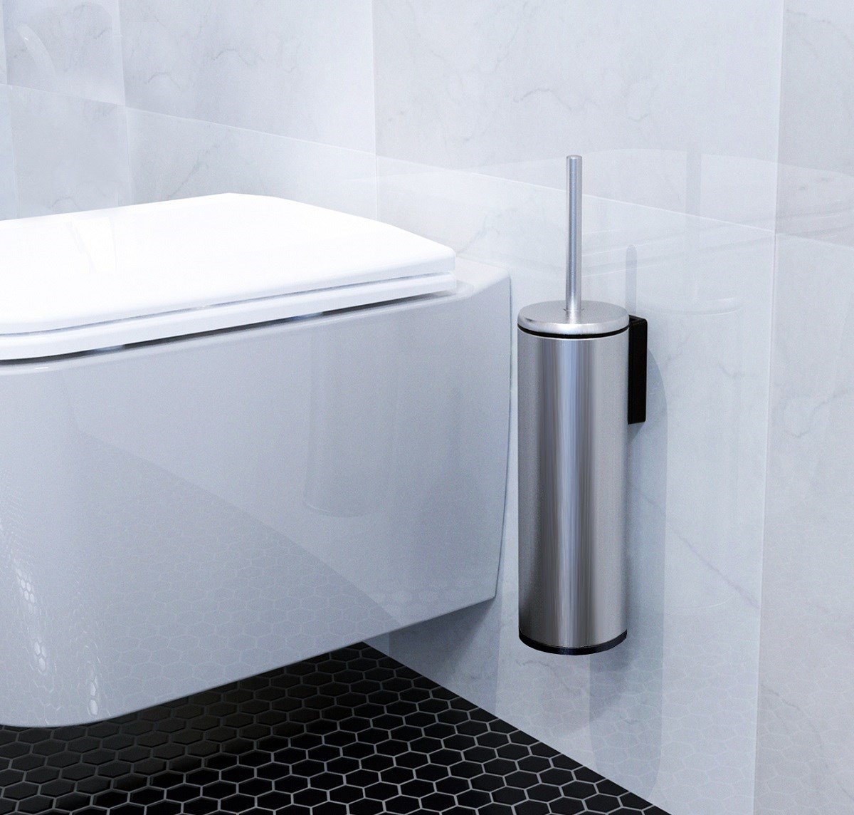 Primanova CigoTuvalet Fırçası Paslanmaz  Duvara MonteTuvalet FırçalarıAnsan