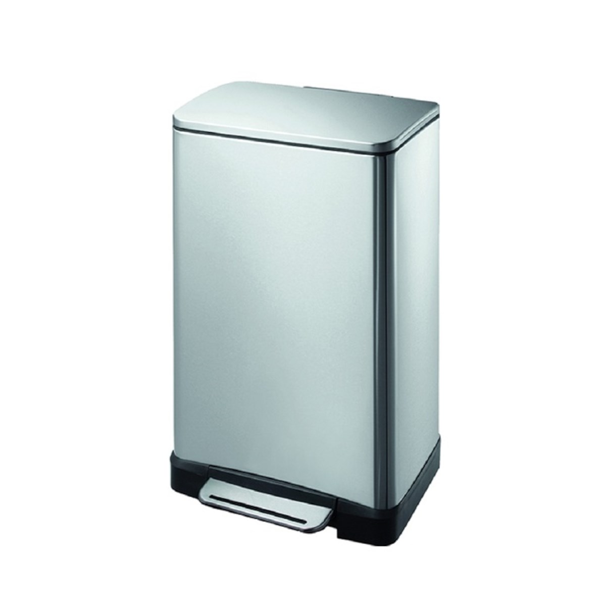 Primanova Çöp Kovası Pedallı Paslanmaz E-Cube 20 Lİç Mekan Çöp KovalarıAnsan