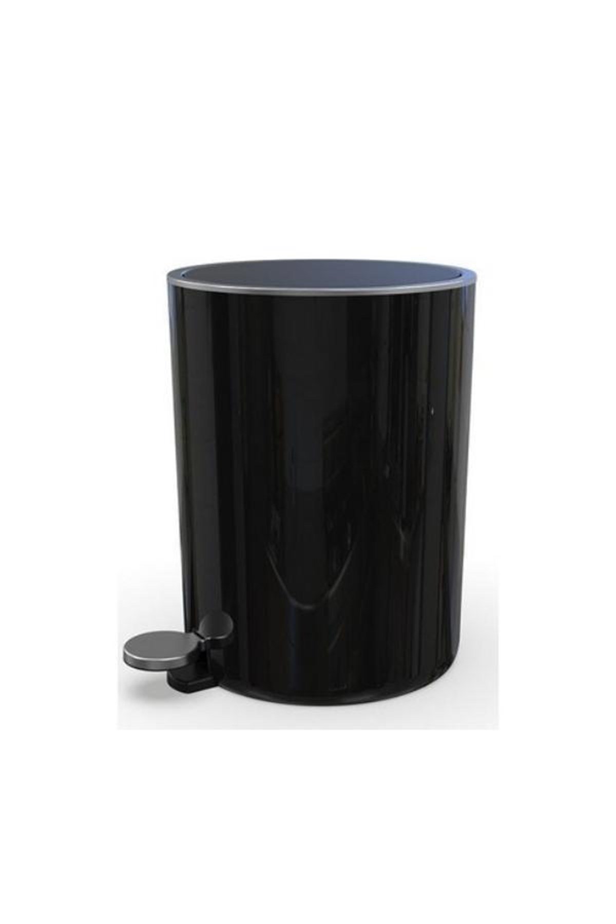 Primanova Lenox Çöp Kovası Pedallı 5 Litre SiyahBanyo Aksesuar Çöp KovalarıAnsan