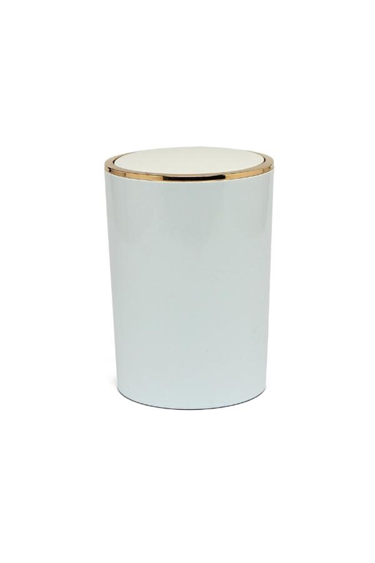 Primanova Lenox Beyaz Altın 6 Litre Çöp KovasıBanyo Aksesuar Çöp KovalarıAnsan