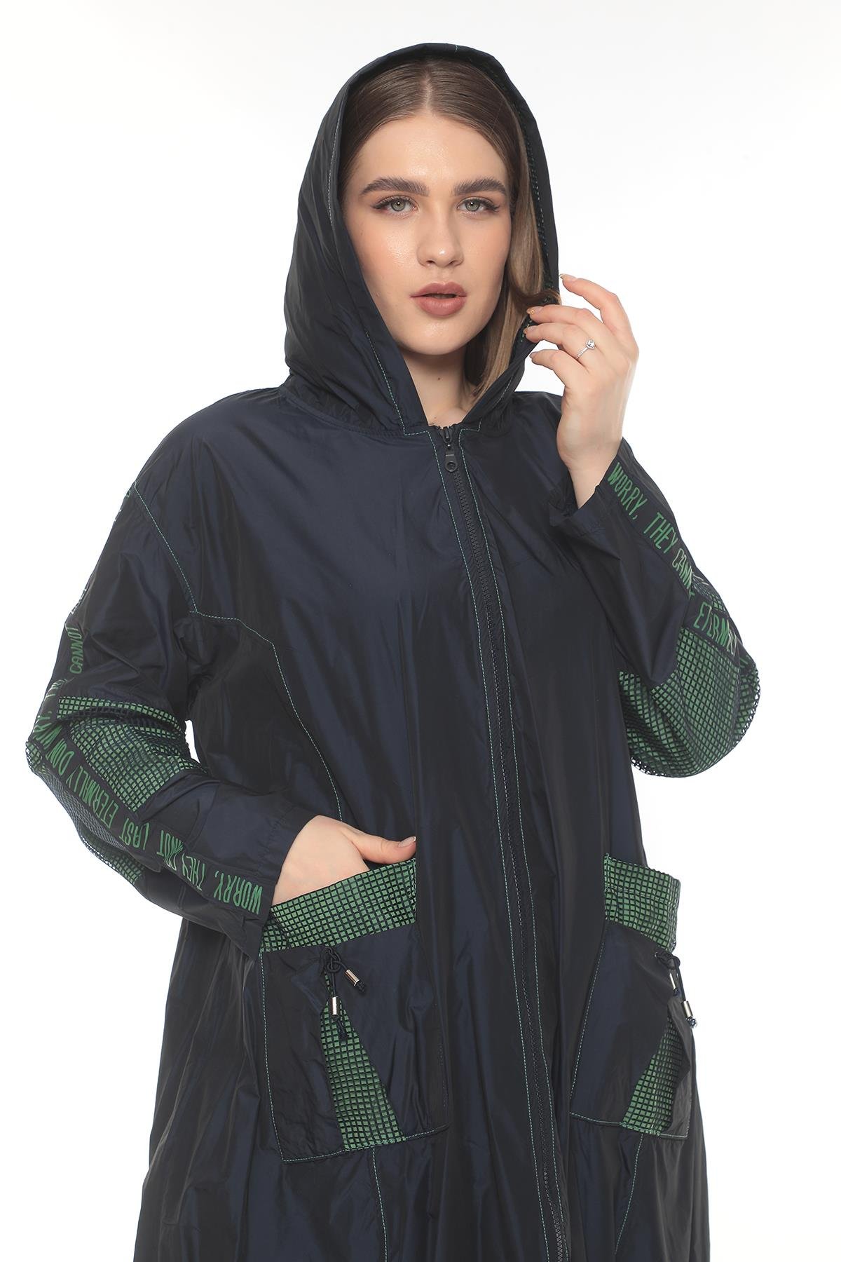 22070 LACIVERT LIDSAY YAGMURLUK