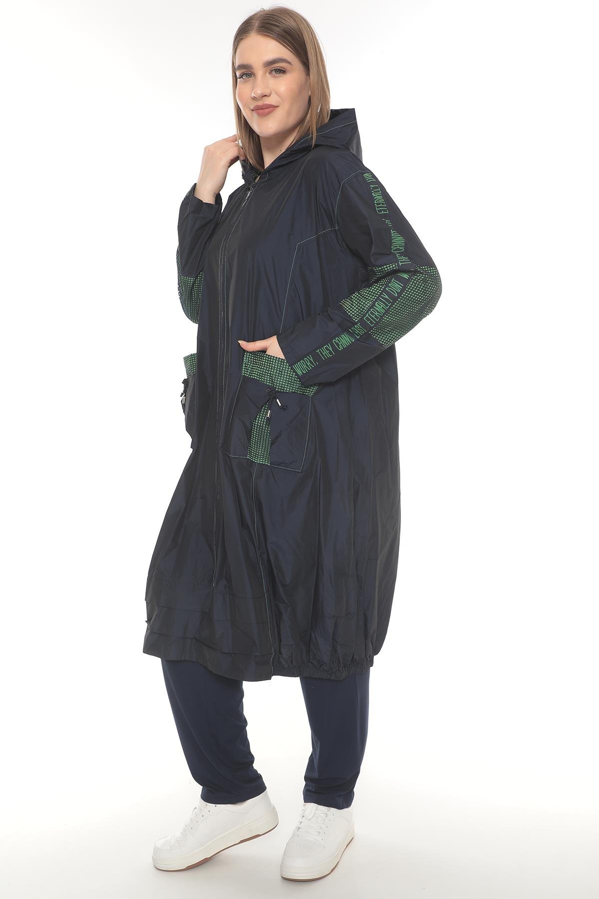 22070 LACIVERT LIDSAY YAGMURLUK