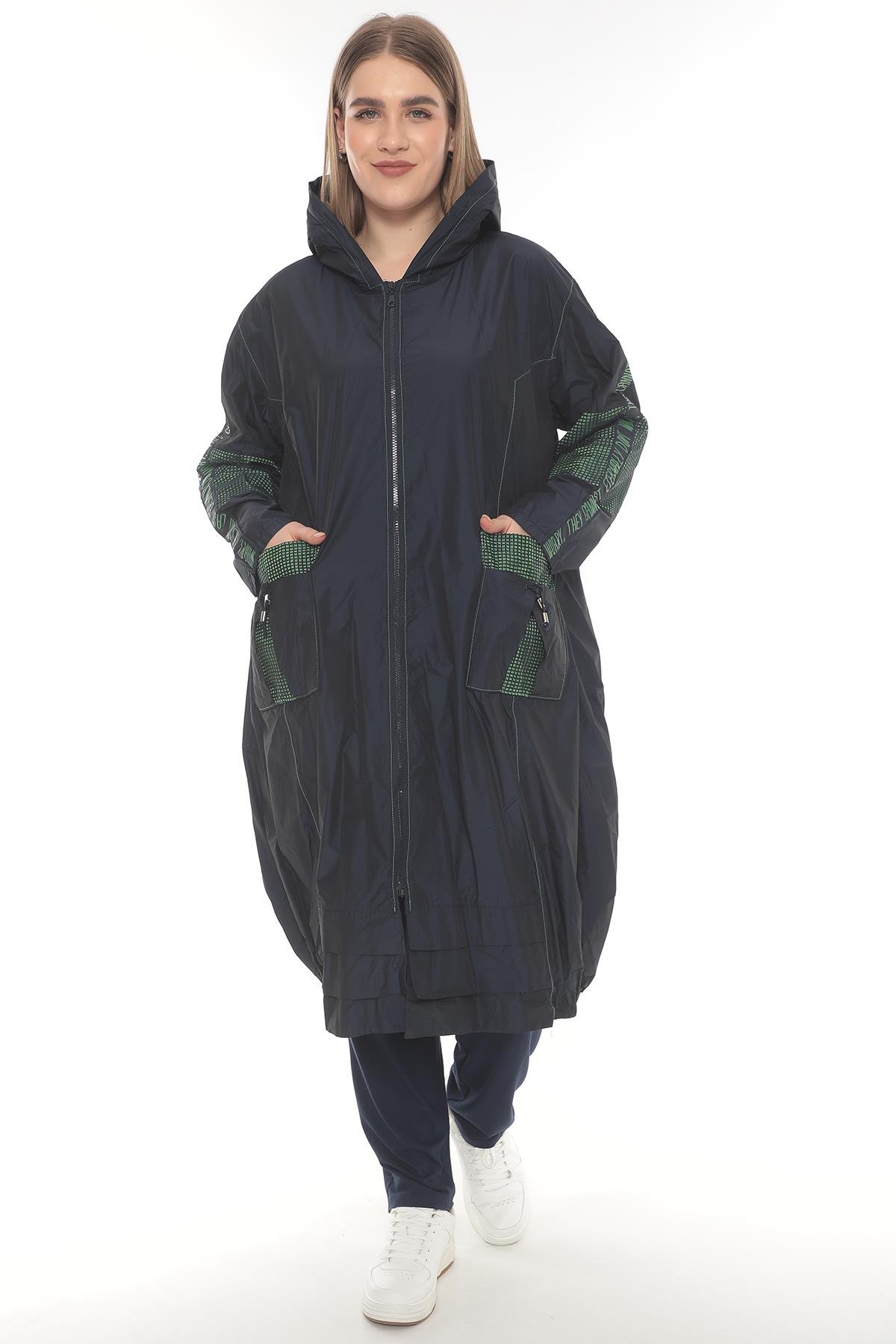 22070 LACIVERT LIDSAY YAGMURLUK