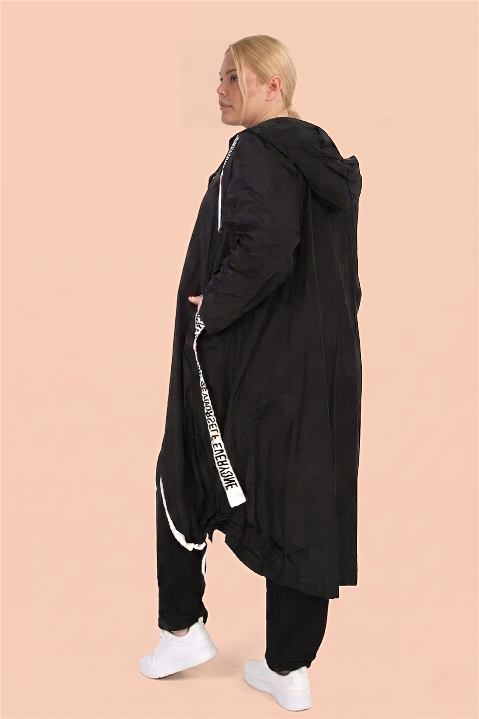 22367 ŞERİT DETAYLI YAĞMURLUK