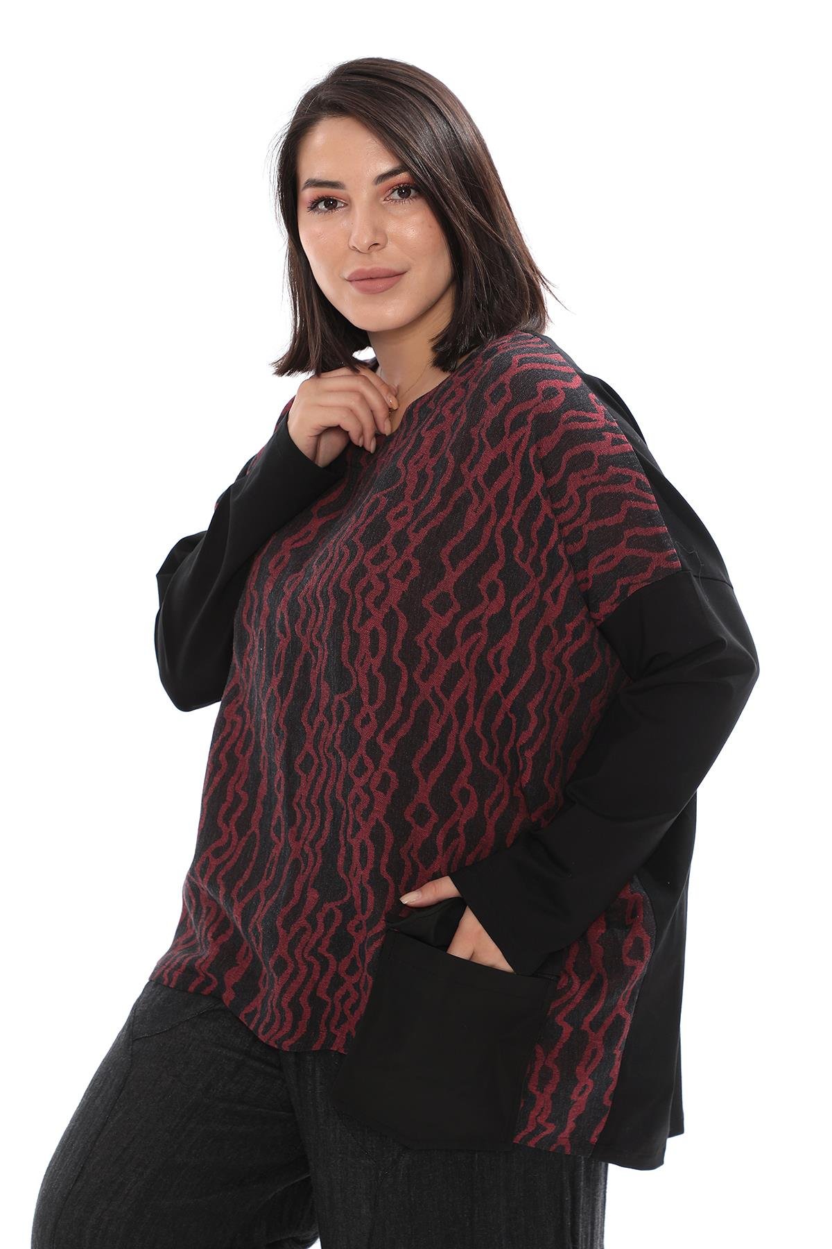 22596 DIANA TUNIK BORDO 42