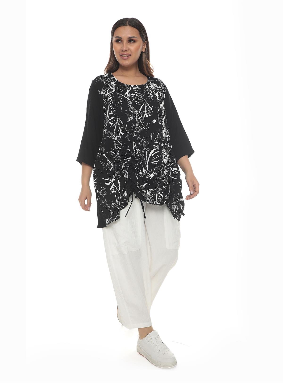 23127 SIYAH AMAND TUNIK