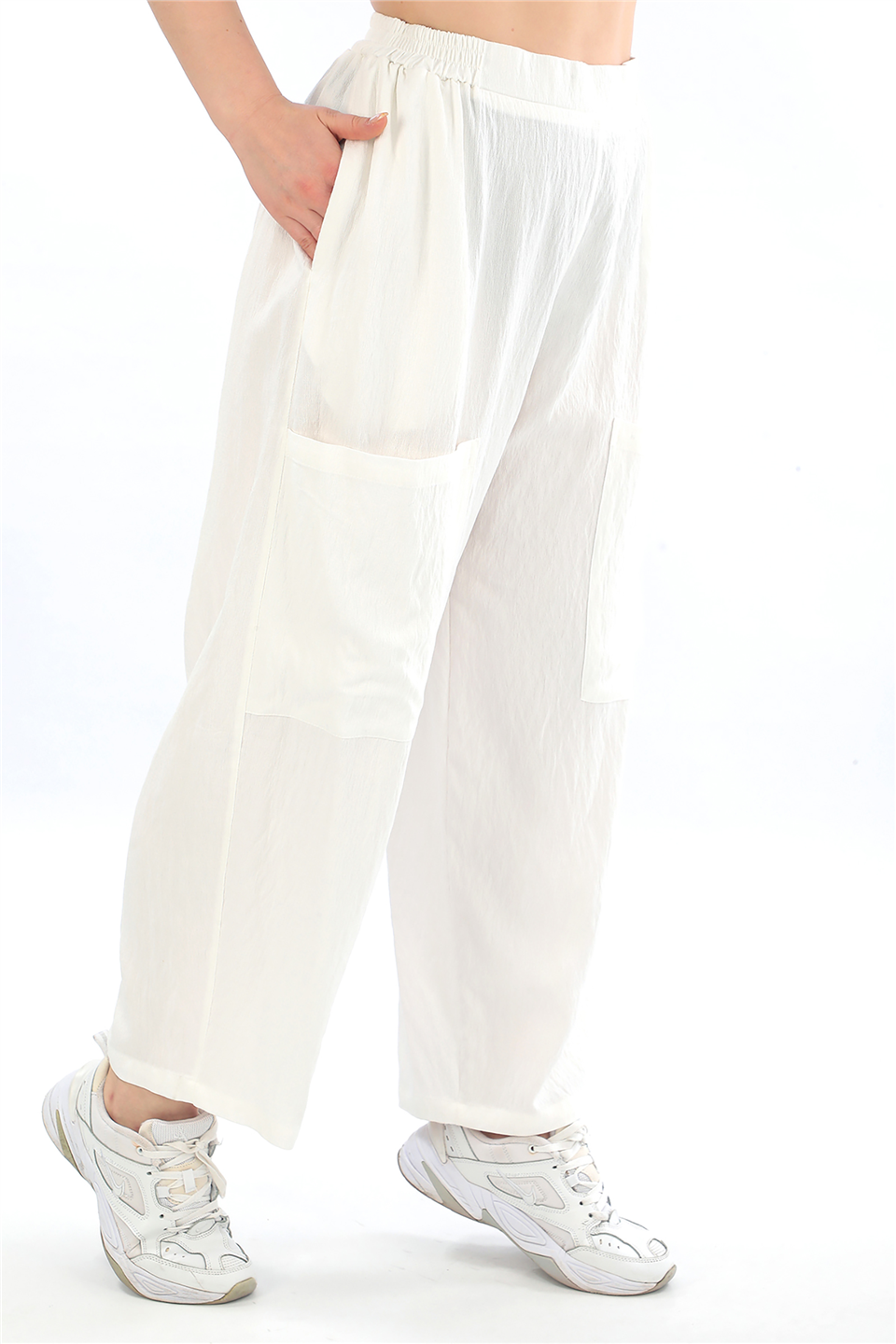 23128 POPLİN PANTOLON