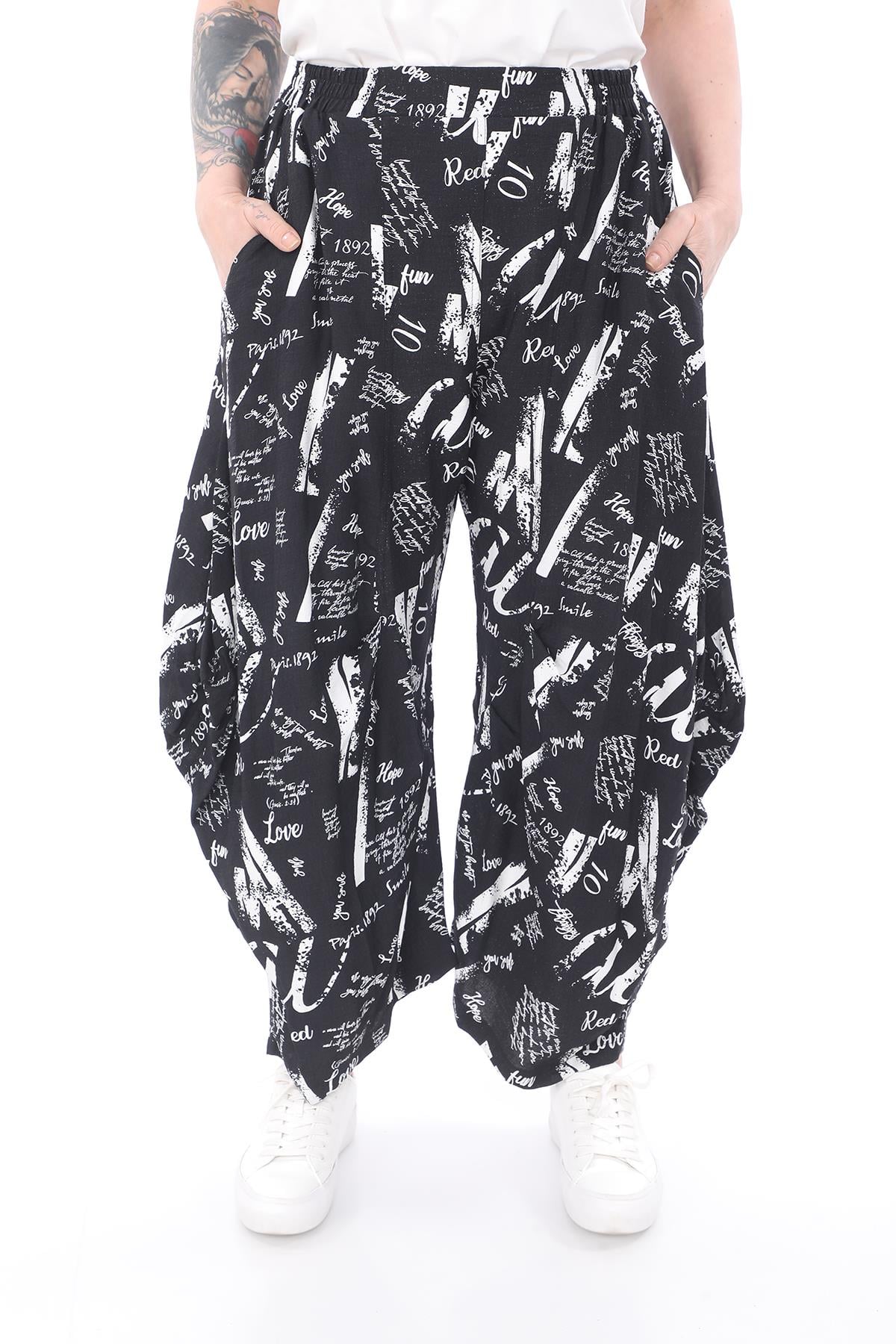 23236 SIYAH PARLEY PANTOLON