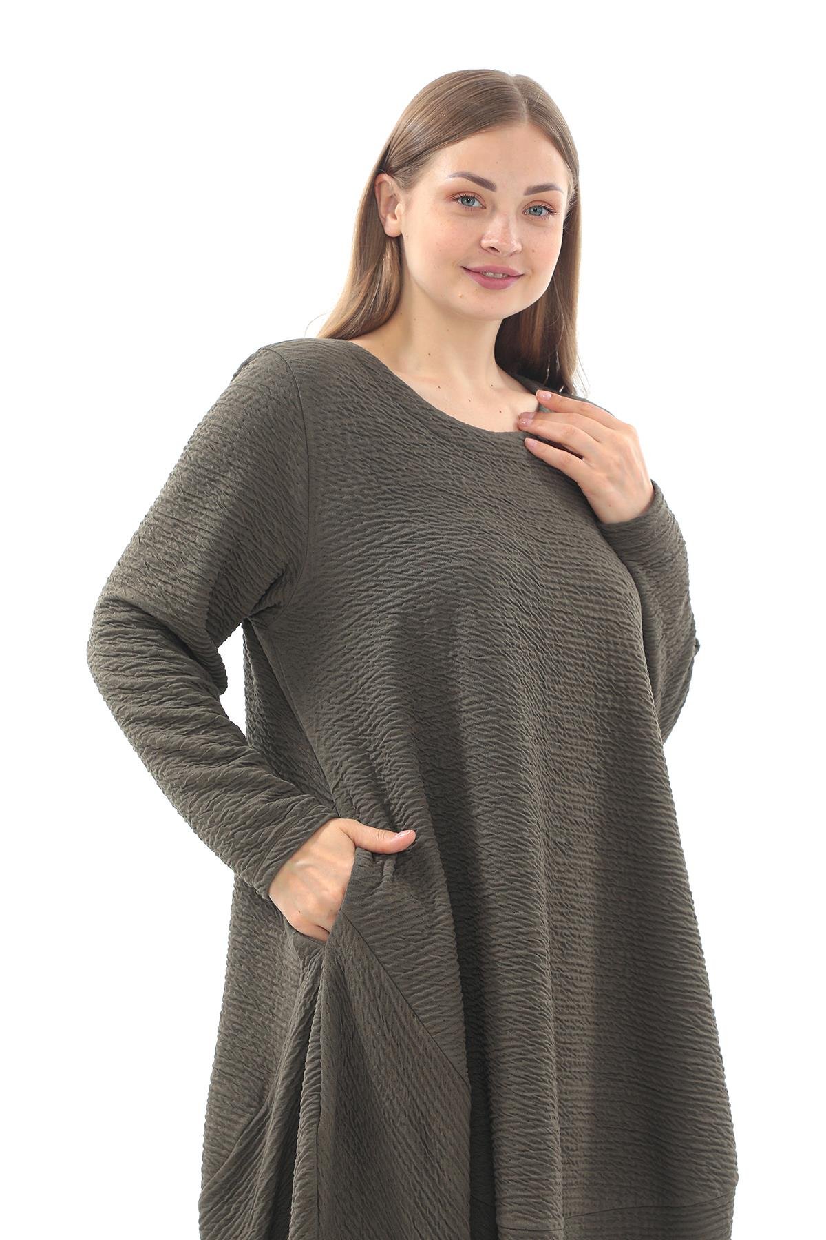 23500-1 ELBISE HAKI