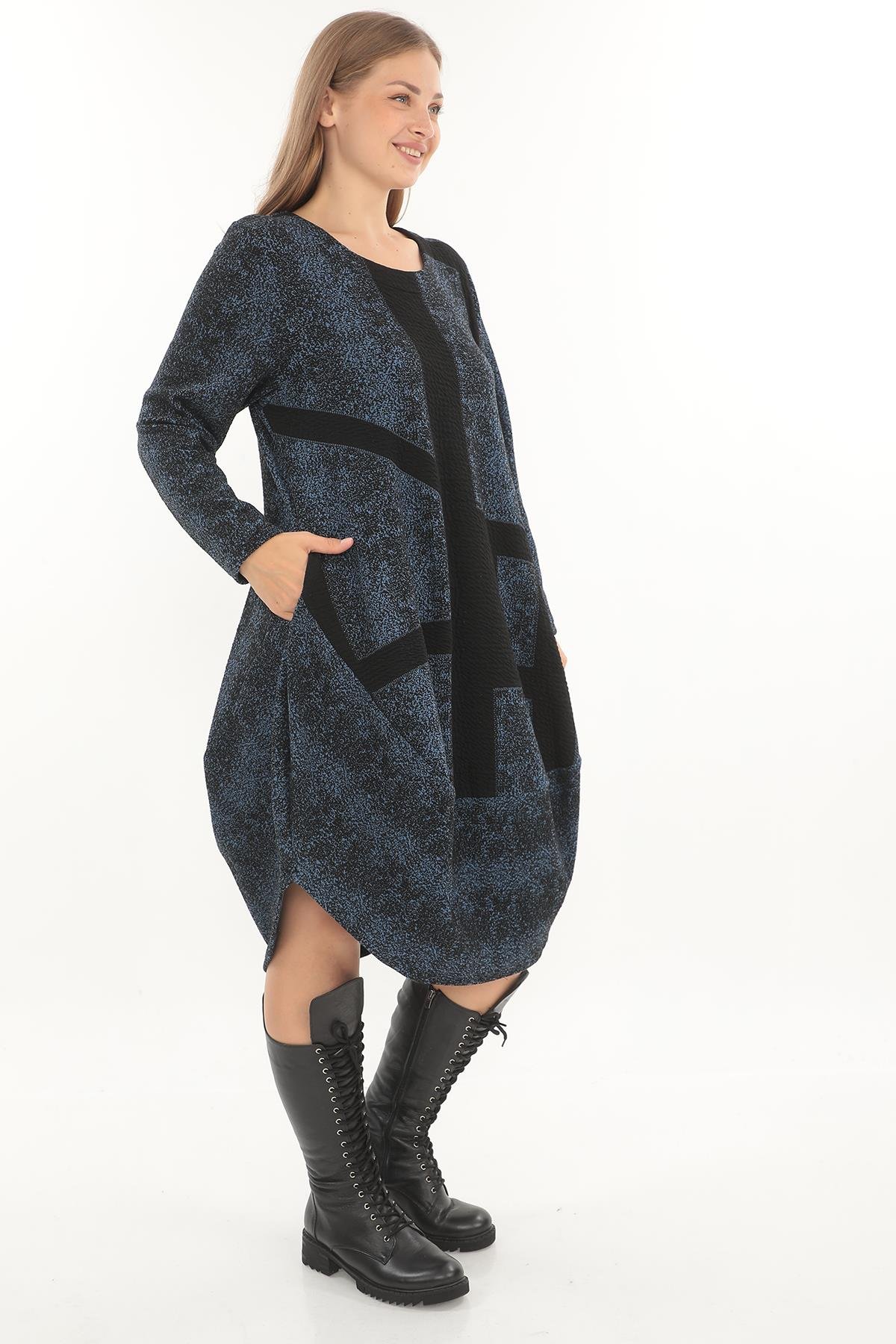 23500 ELBISE INDIGO