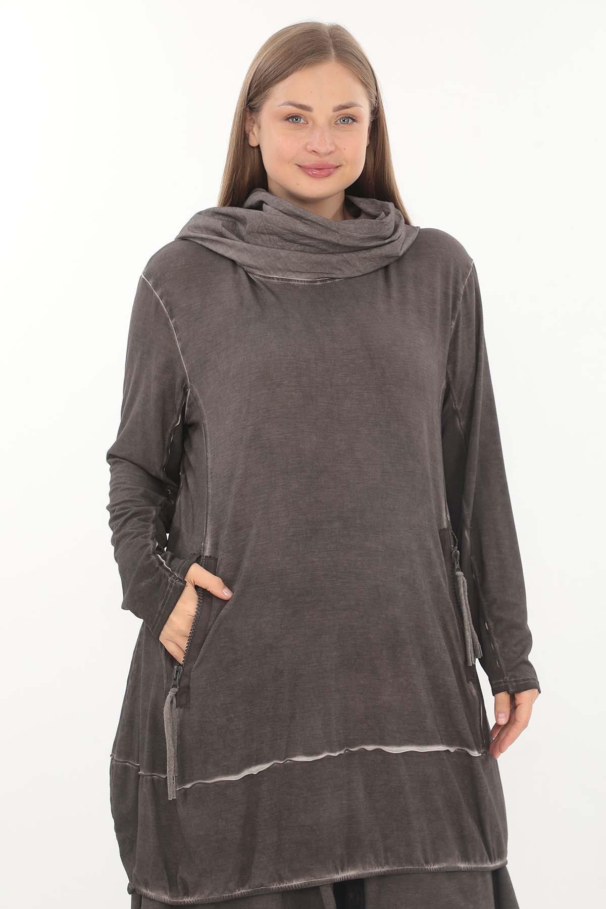 23653 TUNIK KAHVE