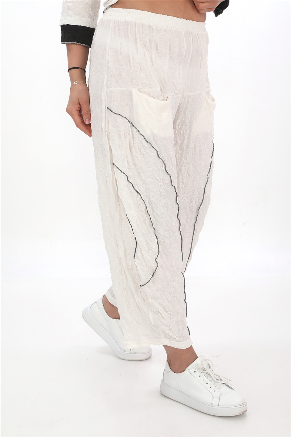 24009 ÖRME KRAŞLI PANTOLON