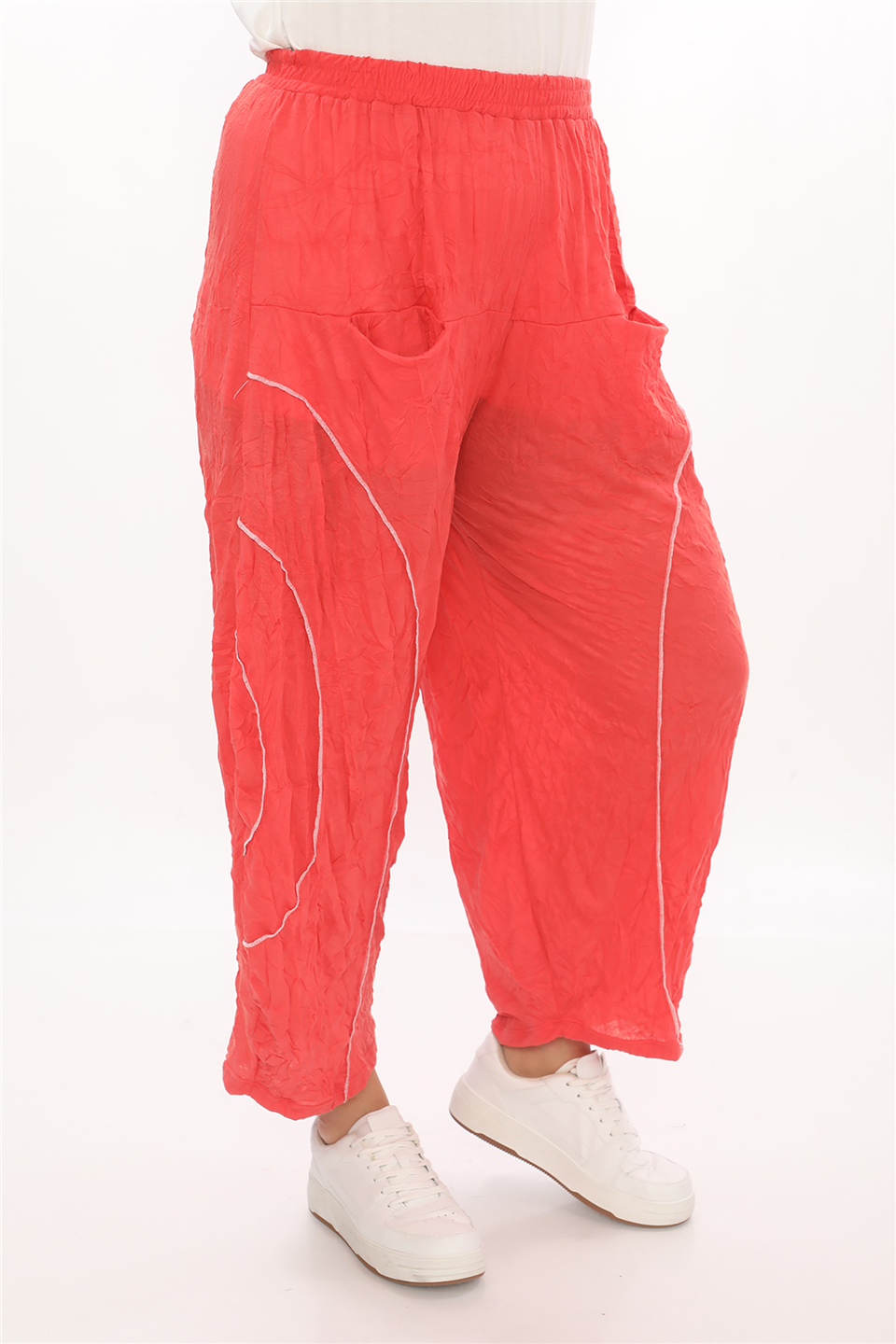 24009 ÖRME KRAŞLI PANTOLON