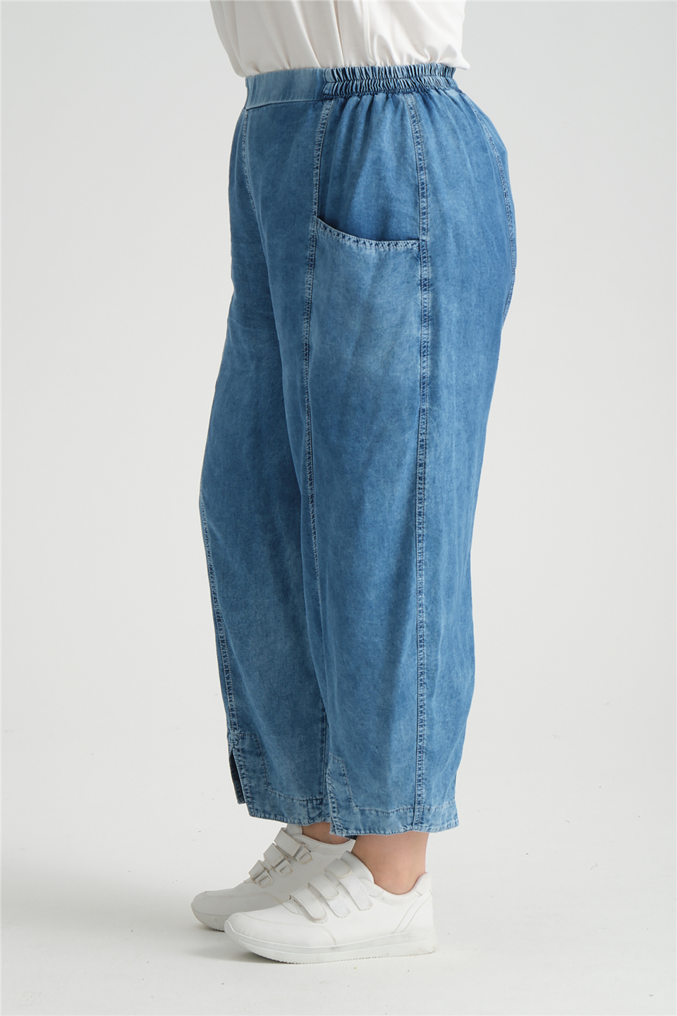 24256 % 100 TENCEL JEAN PANTOLON 