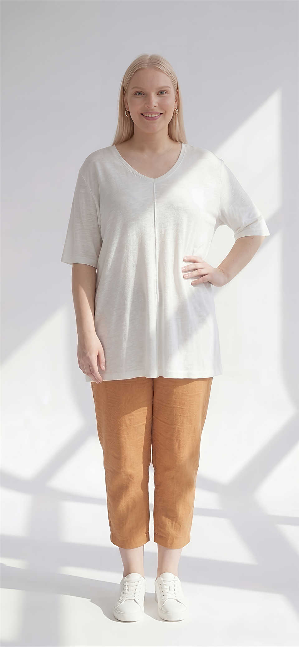 24303 VİSKON LİKRA BASIC TUNİK