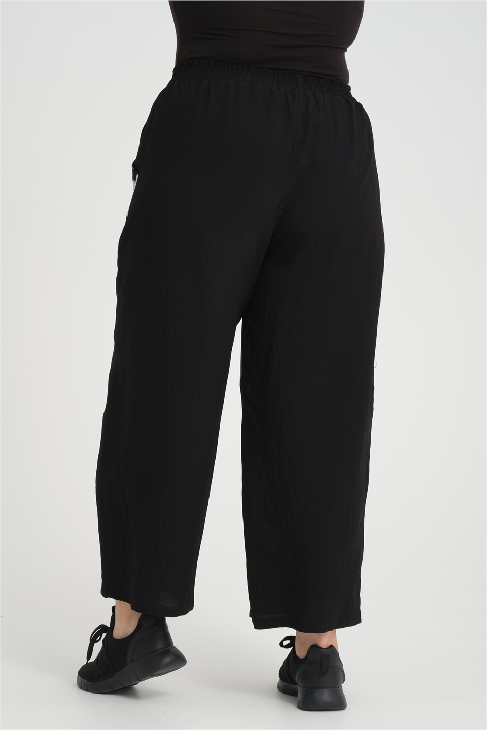 24314 VİSKON BASKILI PANTOLON