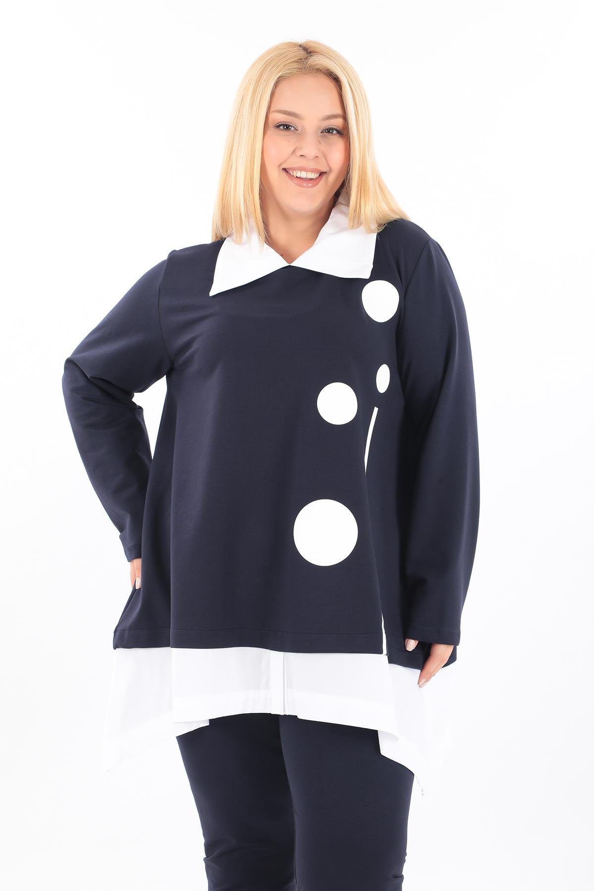 24572 TUNIK LACIVERT
