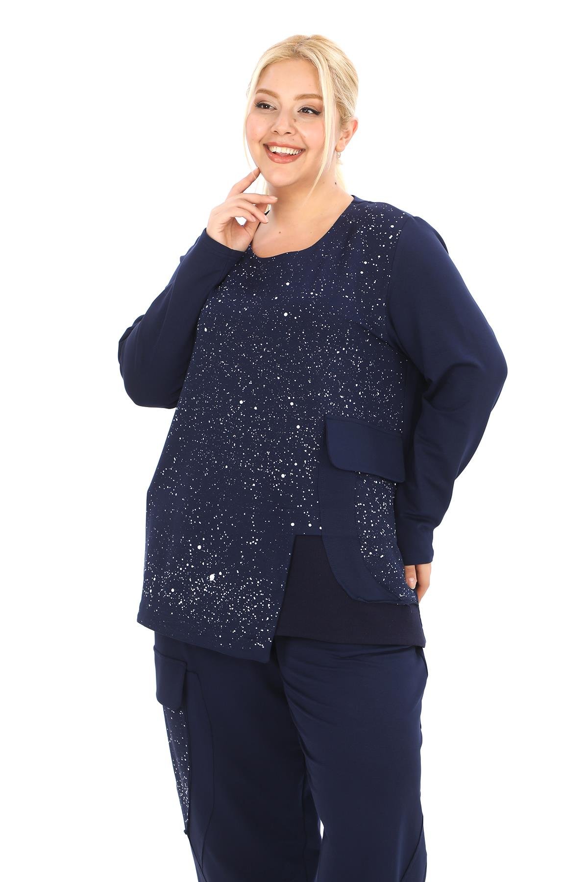 24581 TUNIK LACIVERT