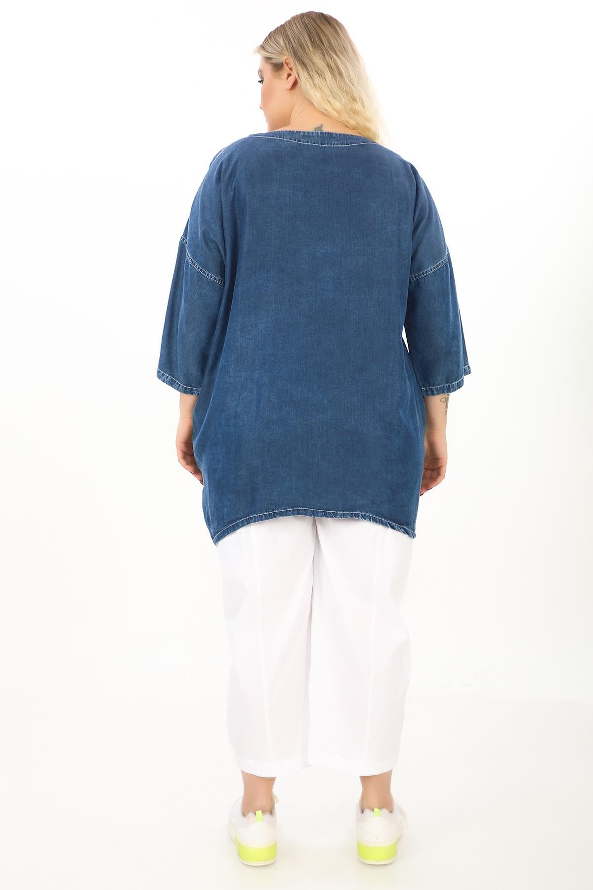 25158 TUNIK MAVI