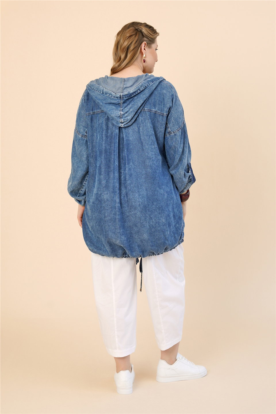 25159 % 100 TENCEL JEAN BASKILI CEKET
