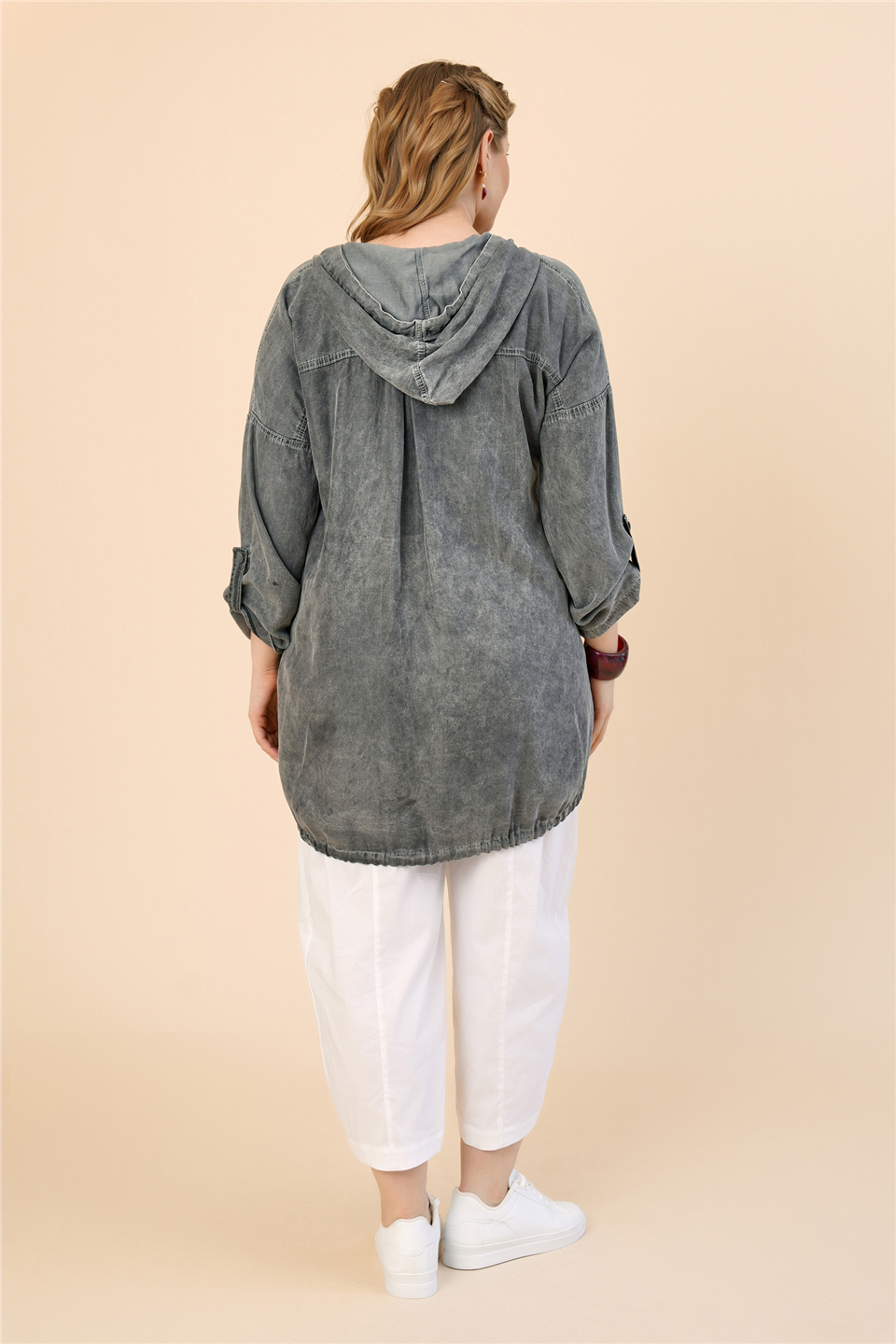 25159 % 100 TENCEL JEAN BASKILI CEKET