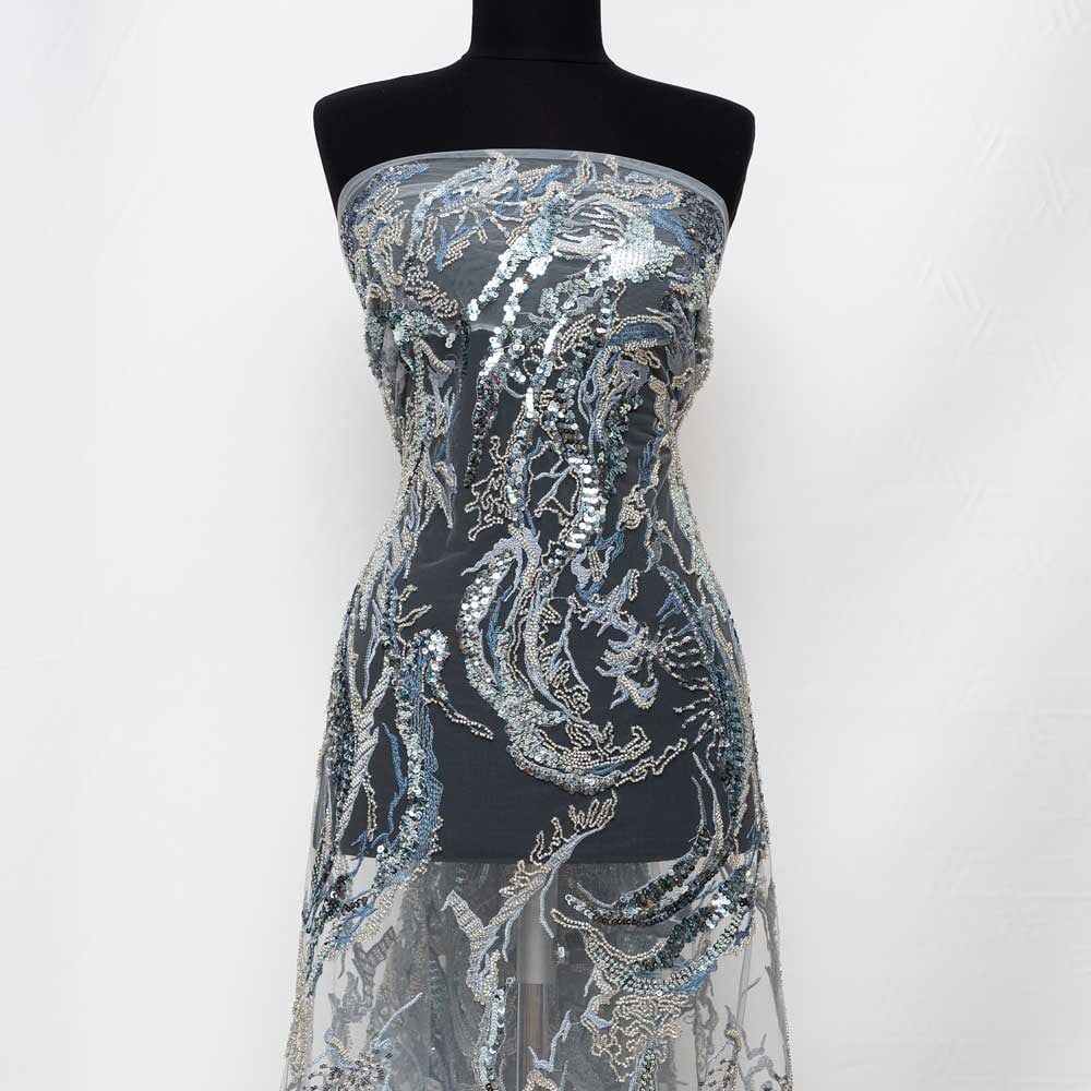  Boncuk İşleme Kumaş Erl 5048