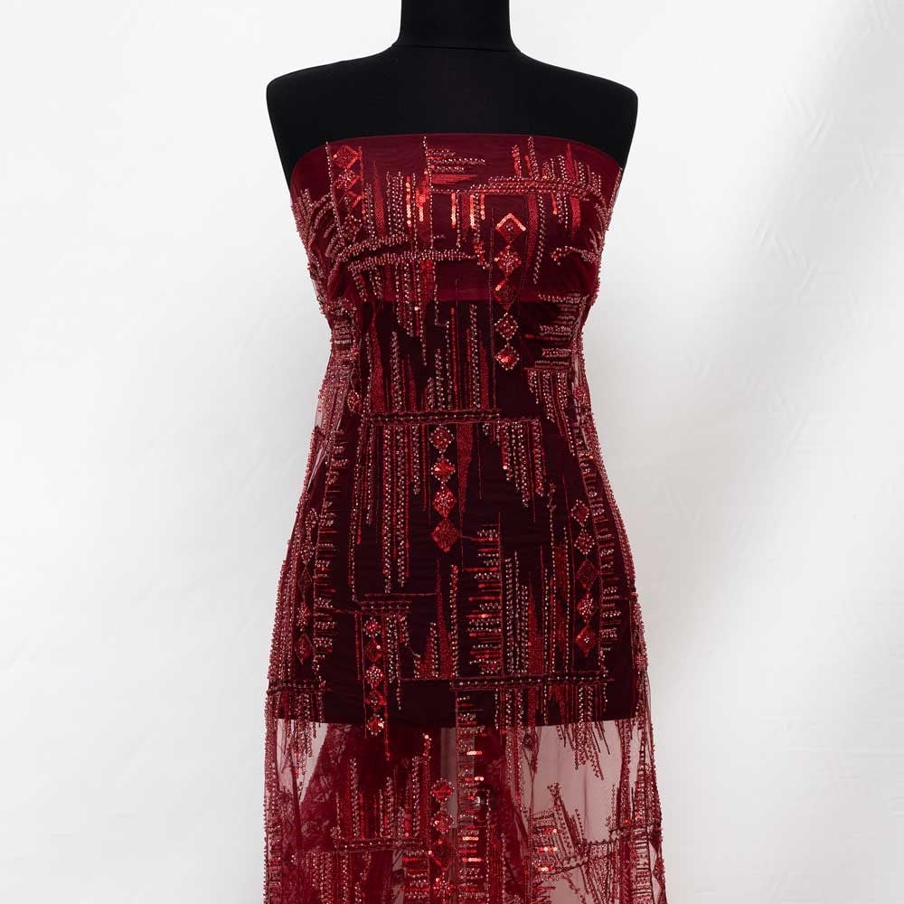  Boncuk İşleme Kumaş Erl 618