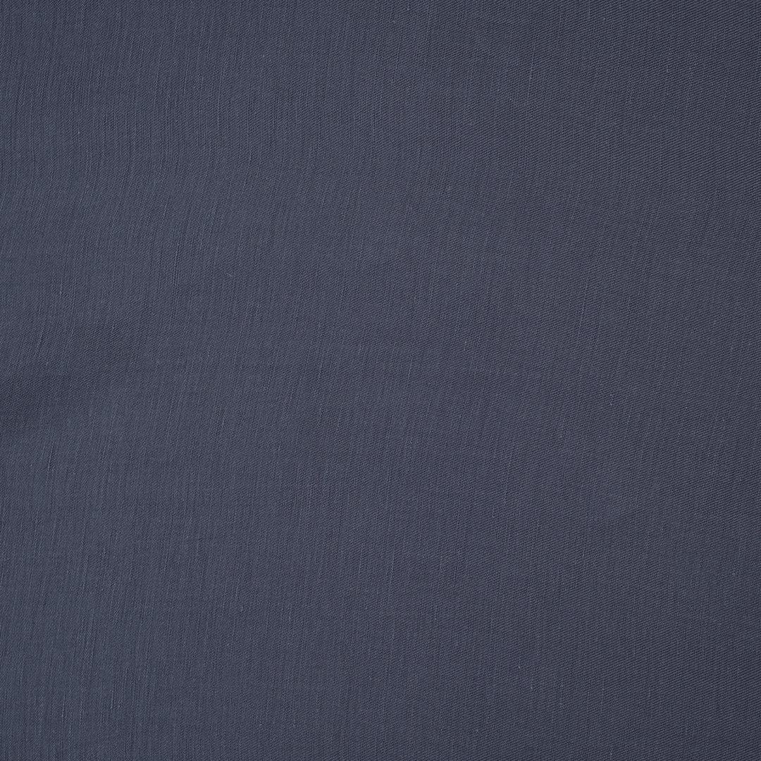 %100 Doğal Fancy Keten Kumaş İndigo 08