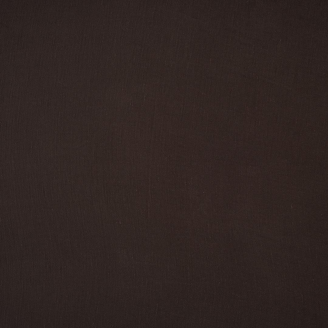 %100 Doğal Fancy Keten Kumaş Kahverengi 05