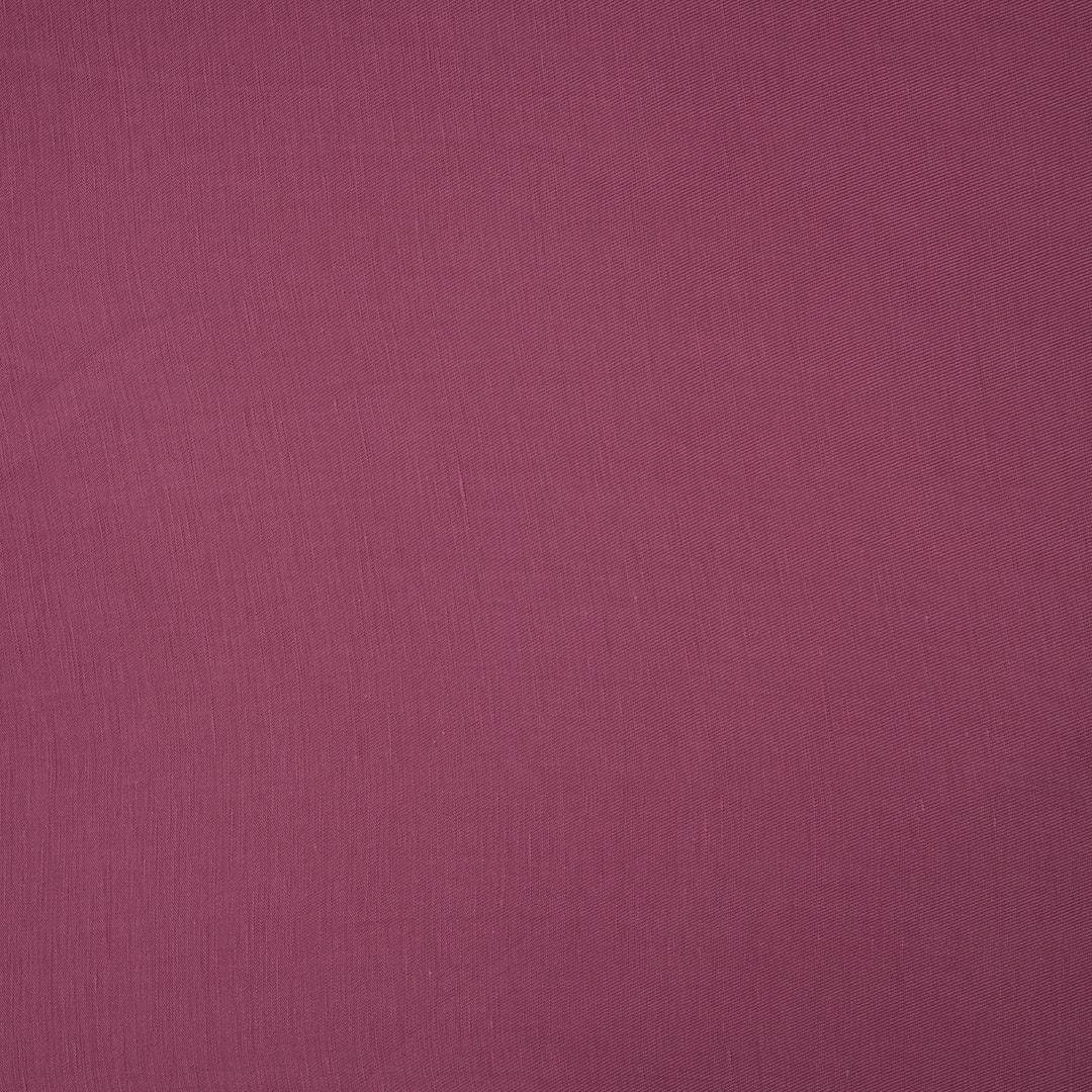 %100 Doğal Fancy Keten Kumaş Pembe 15